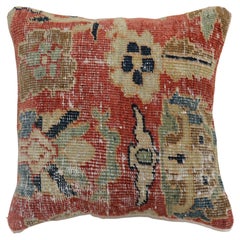 Vintage Persian Mahal Rug Pillow