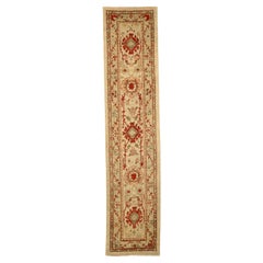 Tappeto Persiano Mahal - Lana Verde Avorio Rosso 73707