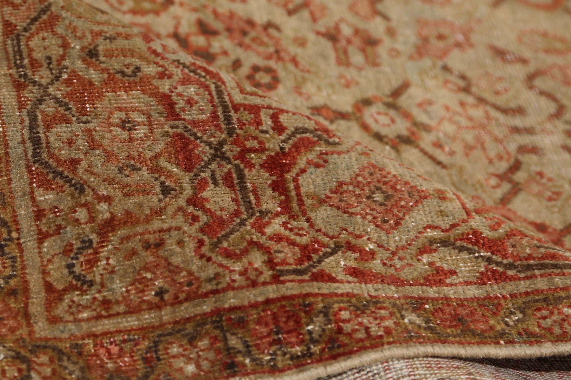 XX secolo Tappeto Persiano Mahal Runner - Lana Greene & Greene Design - 97752 in vendita