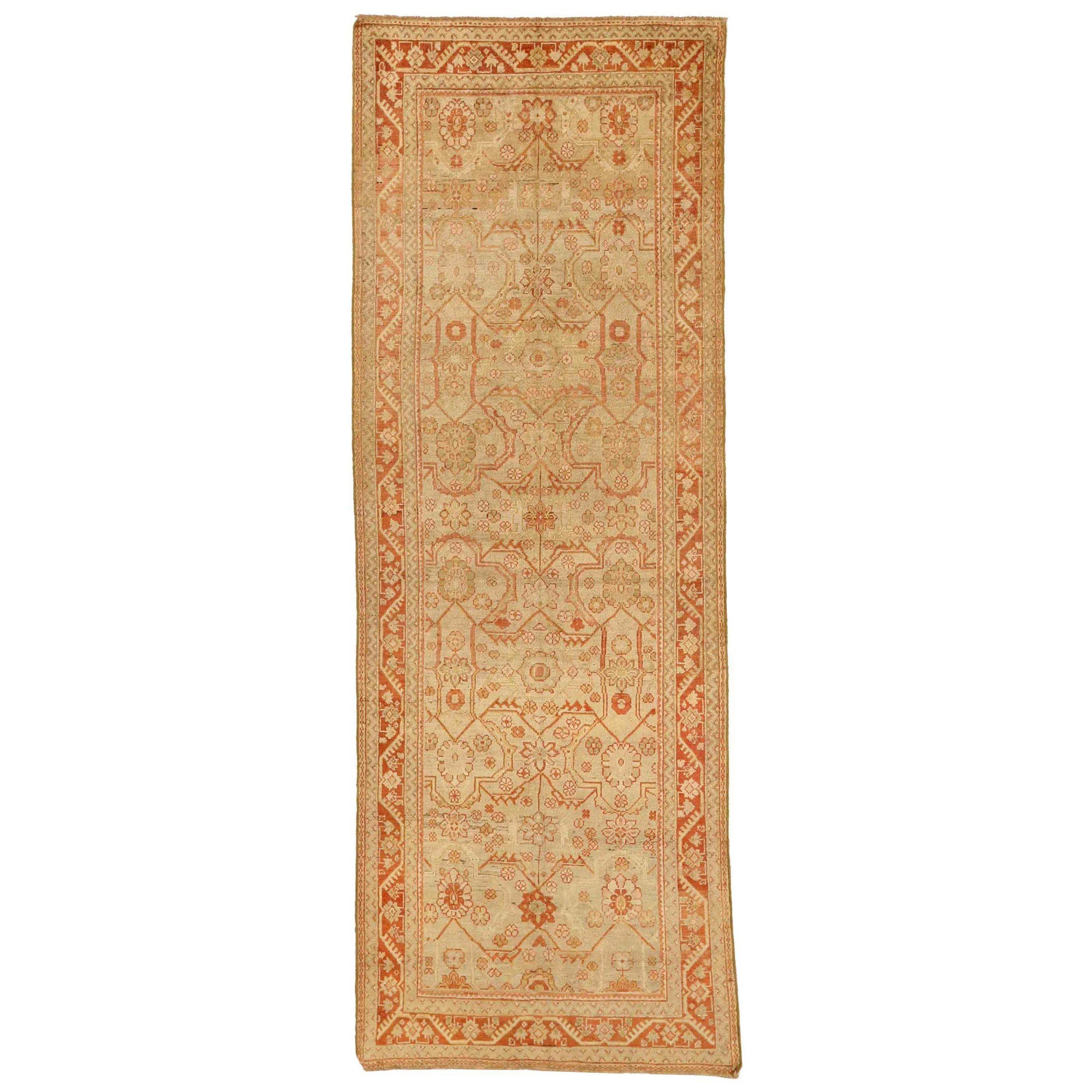 Alfombra Persa Mahal - Lana Diseño Rojo Marfil - 75789