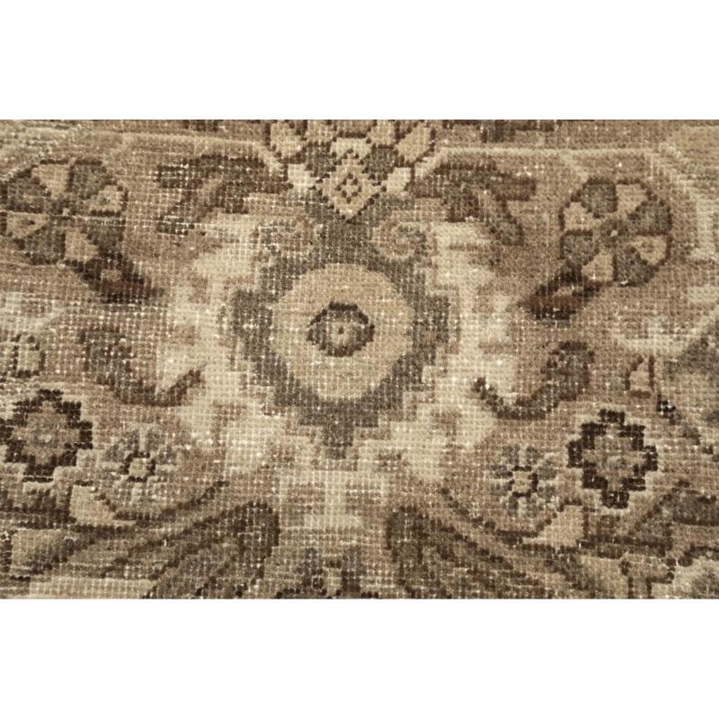 Tappeto Persiano Mahal Small - Lana Avorio Taupe Design - 94558 In condizioni ottime in vendita a Dallas, TX