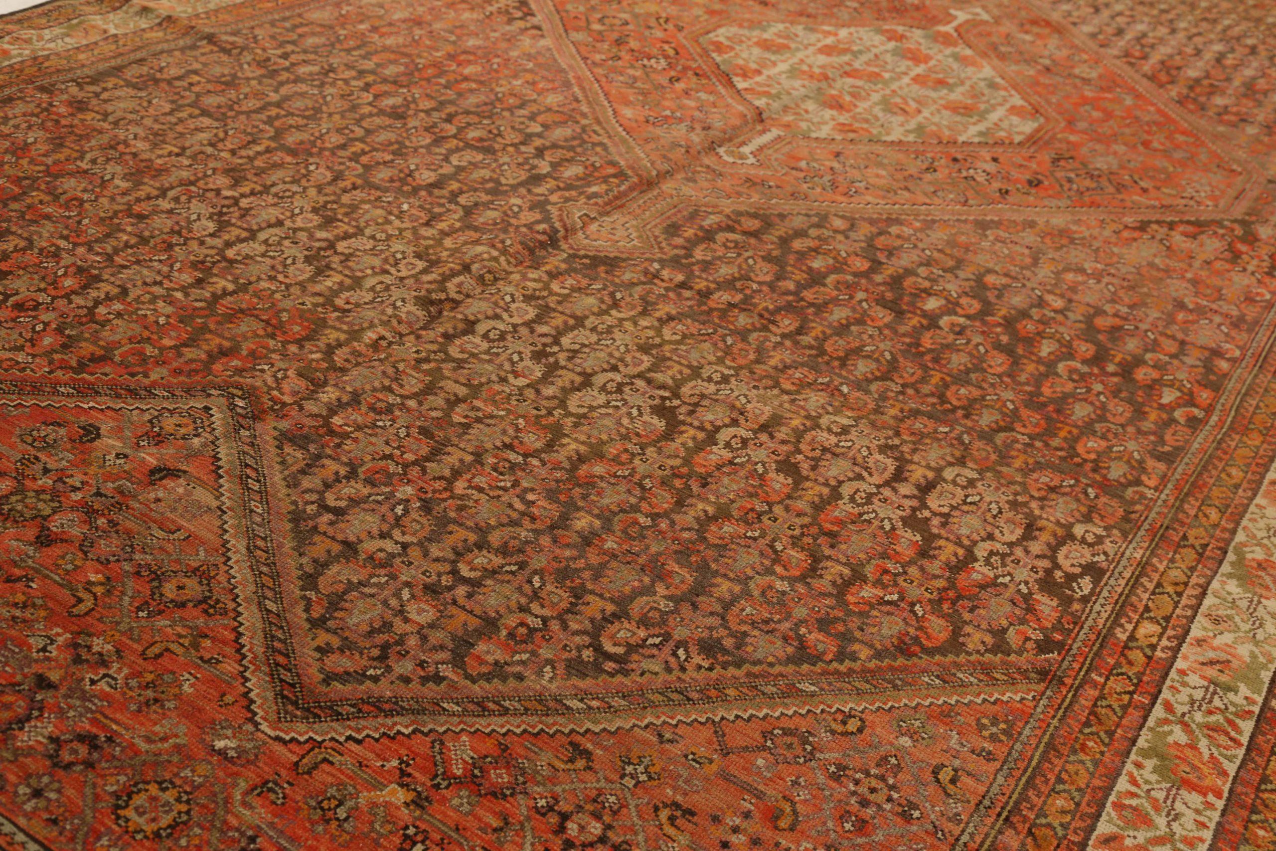 Asian Persian Malayer Area Rugs - 10521 For Sale