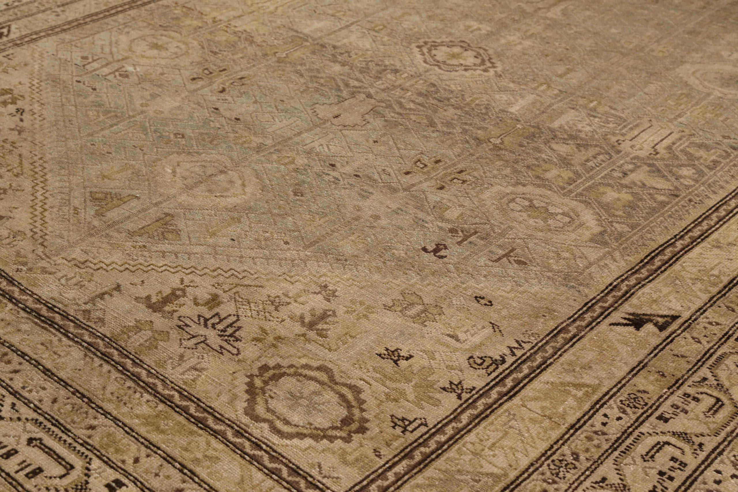 Asiatico Tappeto persiano Malayer, circa 1880 - 53300 in vendita