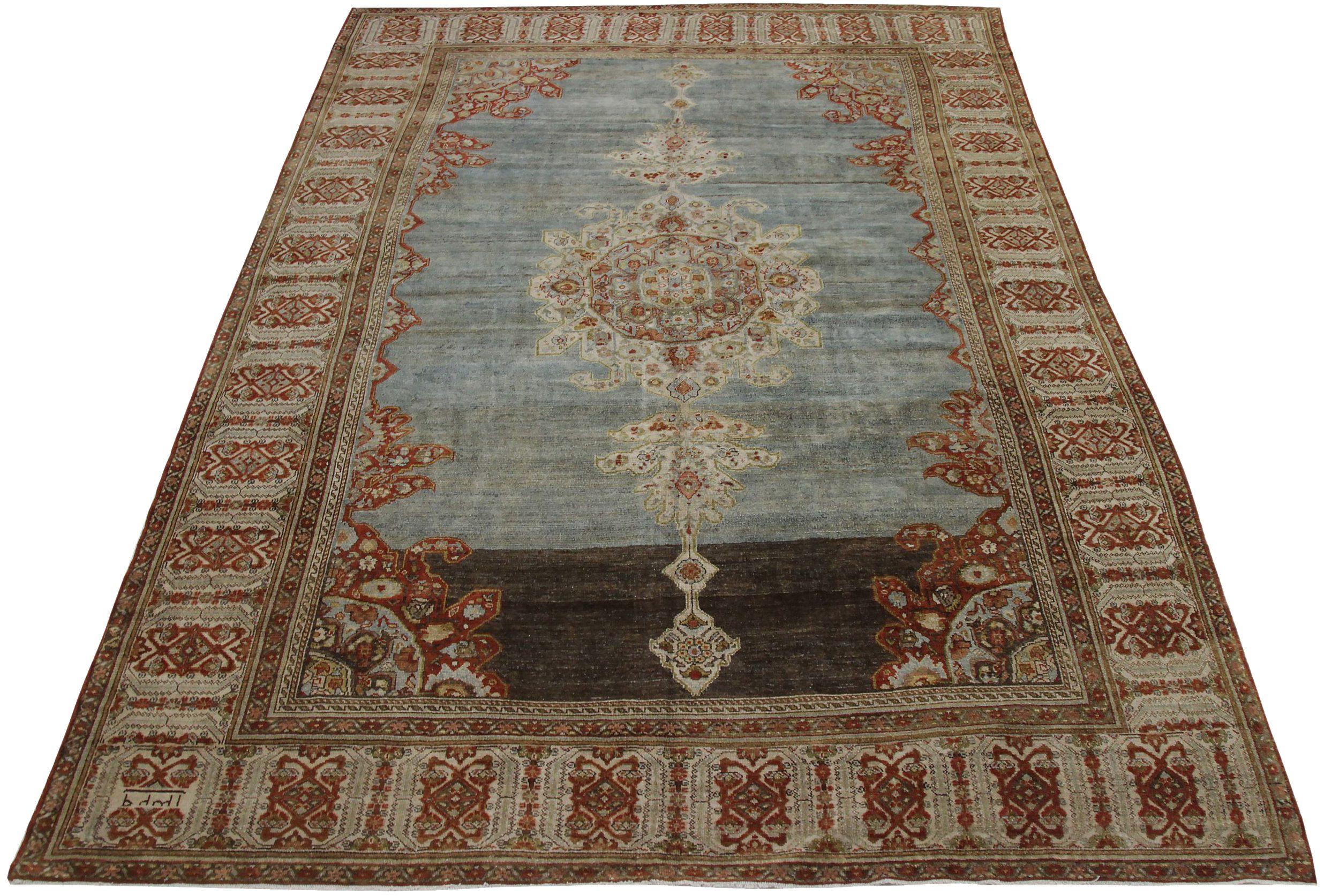 Discover the elegance of Persian Malayer featuring Area Rugs in Circa 1880. Designed with Wool and BlueIvoryRed, this exclusive design is perfect for enhancing your space.