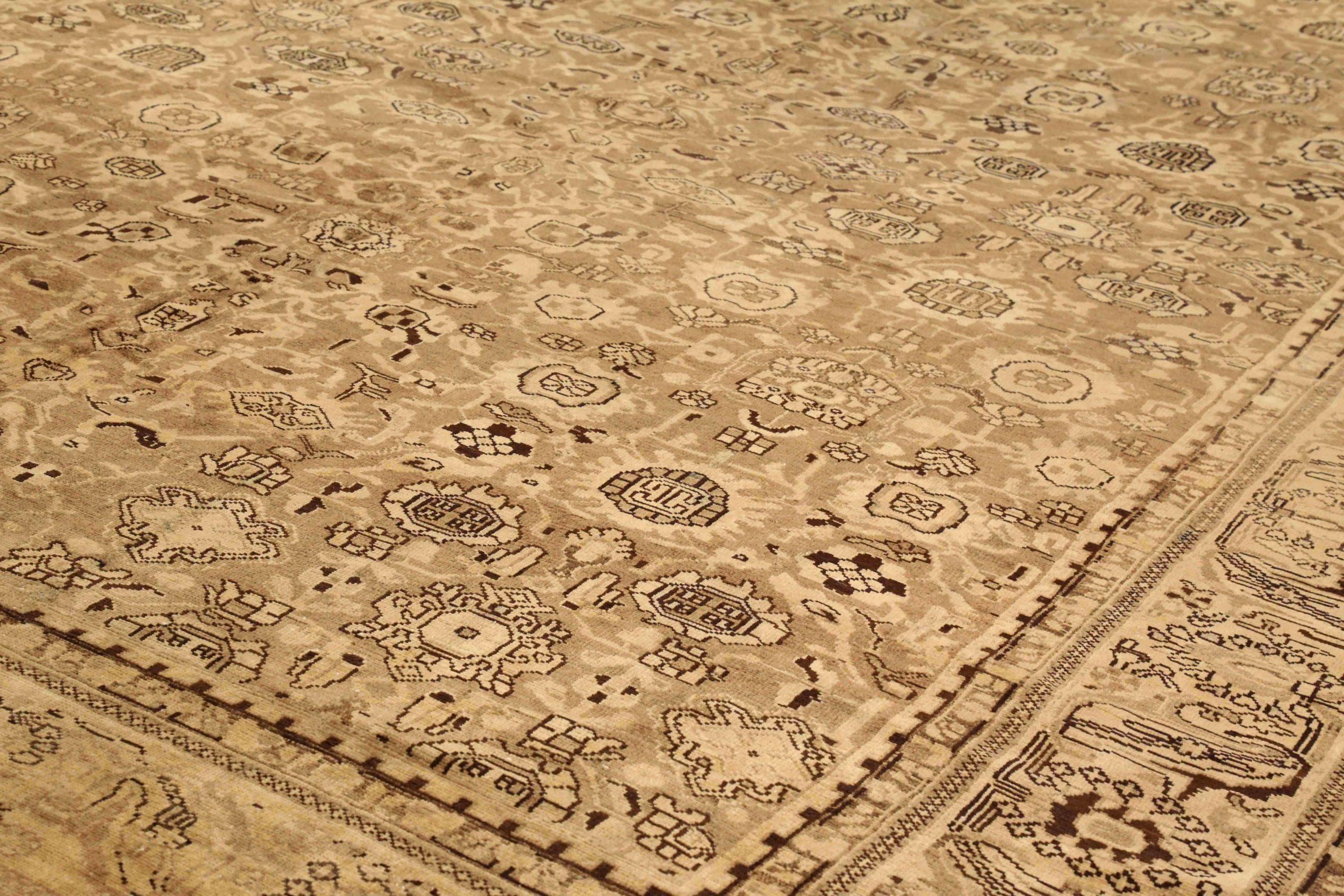 Alfombras Persas Malayer - Lana Marrón Marfil 73283 Asiático en venta