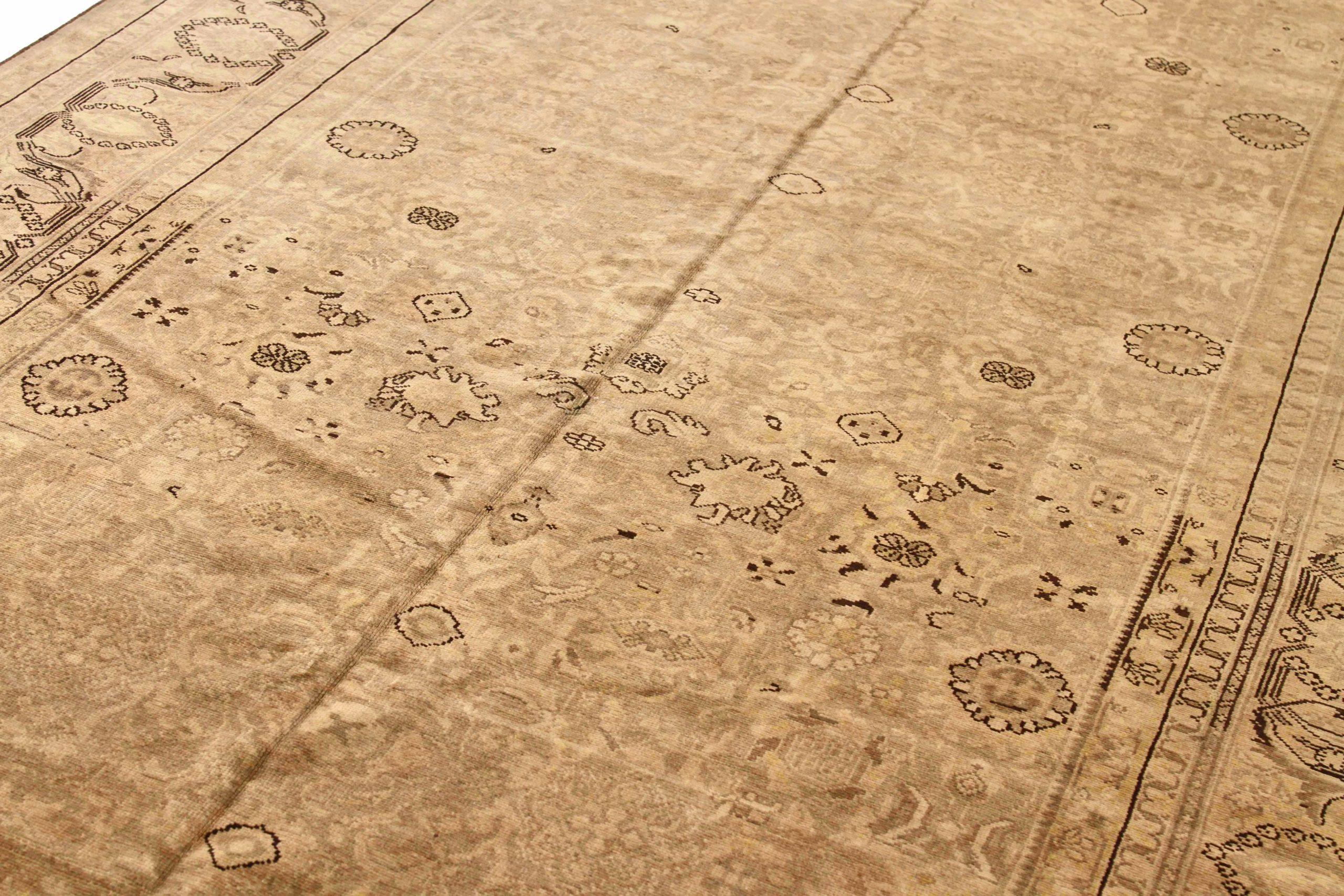 Alfombras Persas Malayer - Lana Marrón Marfil 73285 Asiático en venta