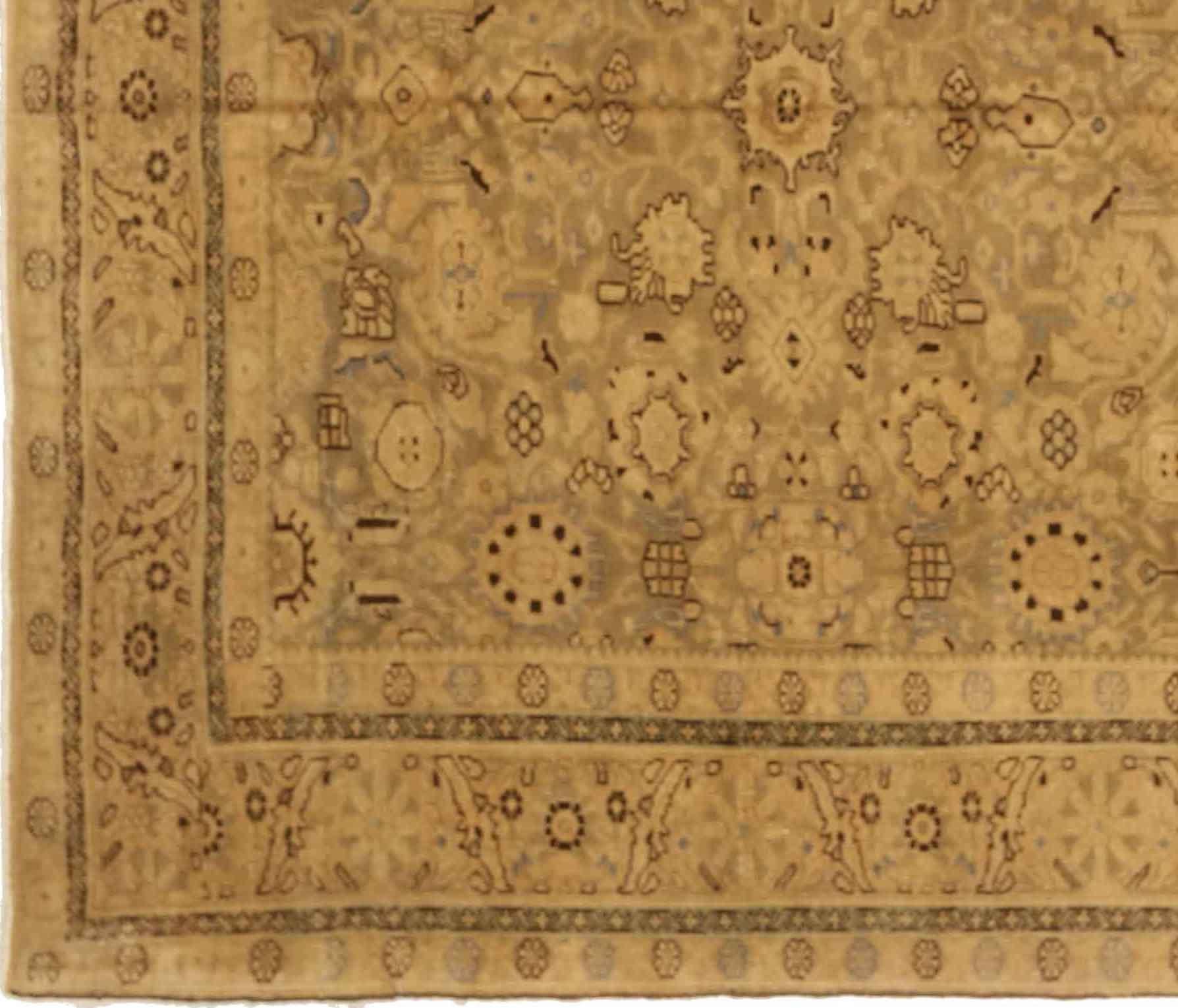 Alfombras Persas Malayer - Lana Marrón Marfil 73381 Asiático en venta