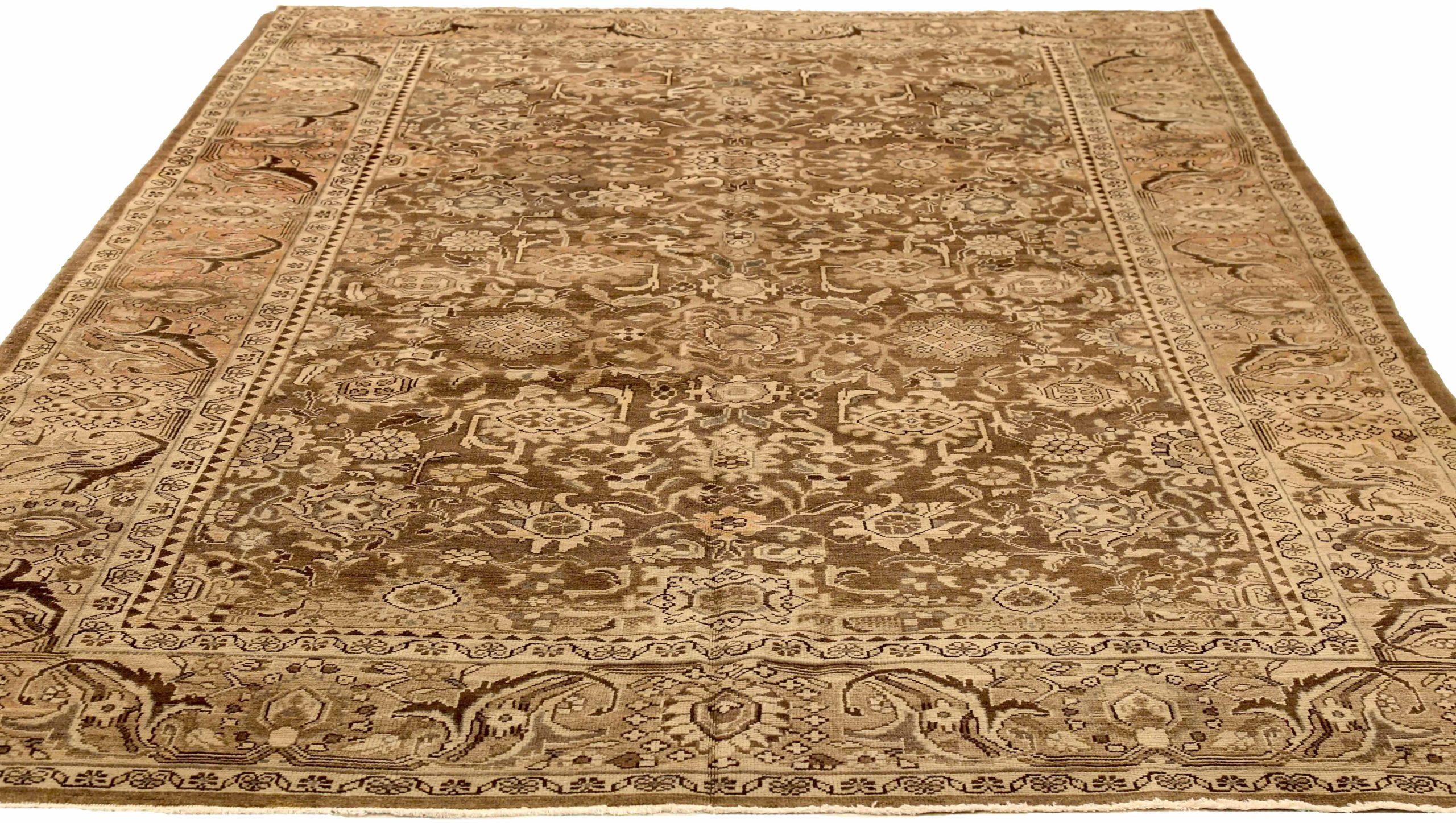 Discover the elegance of Persian Malayer featuring Area Rugs in Circa 1880. Designed with Wool and BrownIvoryTaupe, this exclusive design is perfect for enhancing your space.