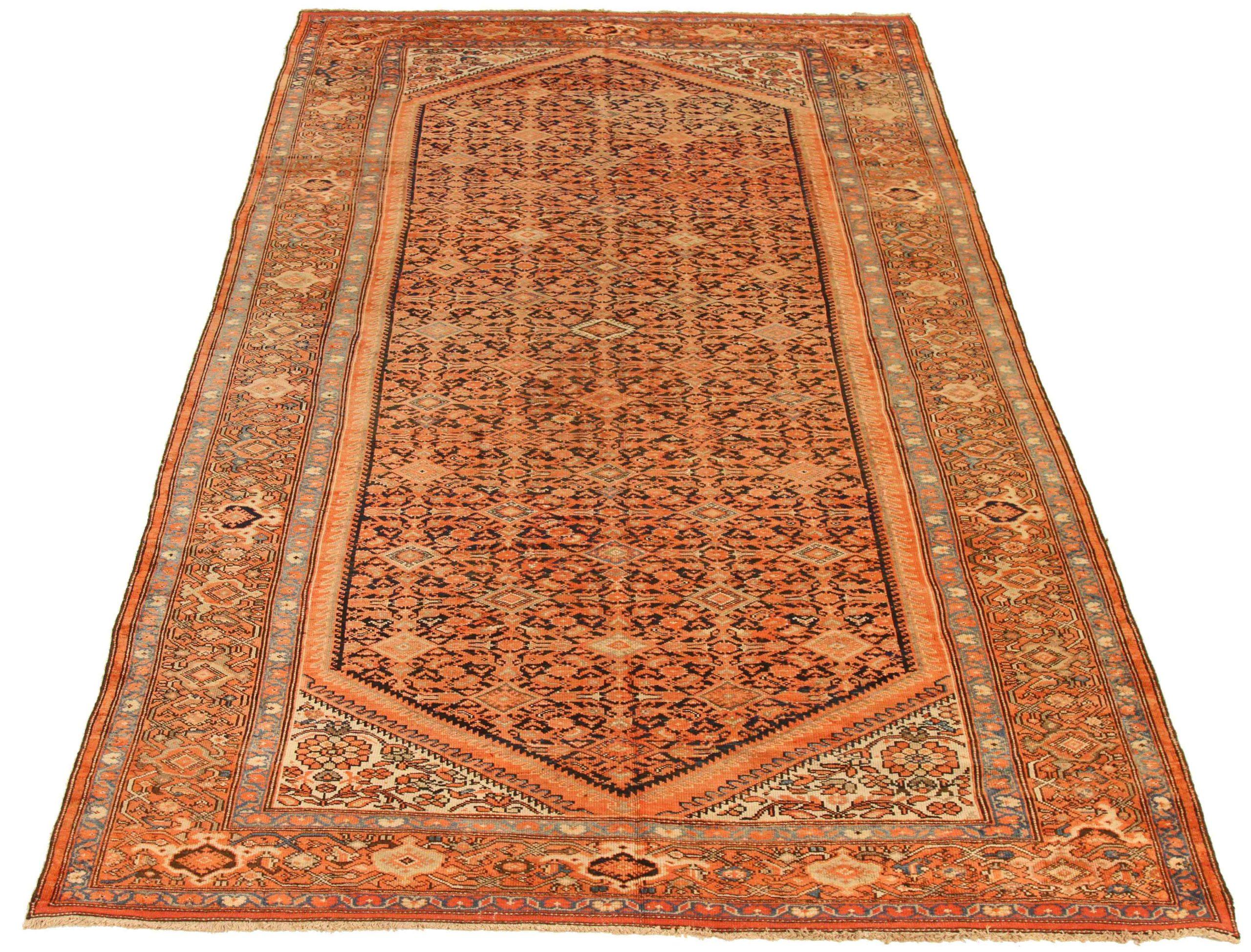Discover the elegance of Persian Malayer featuring Area Rugs in Circa 1880. Designed with Wool and GreenNavy BlueRed, this exclusive design is perfect for enhancing your space.