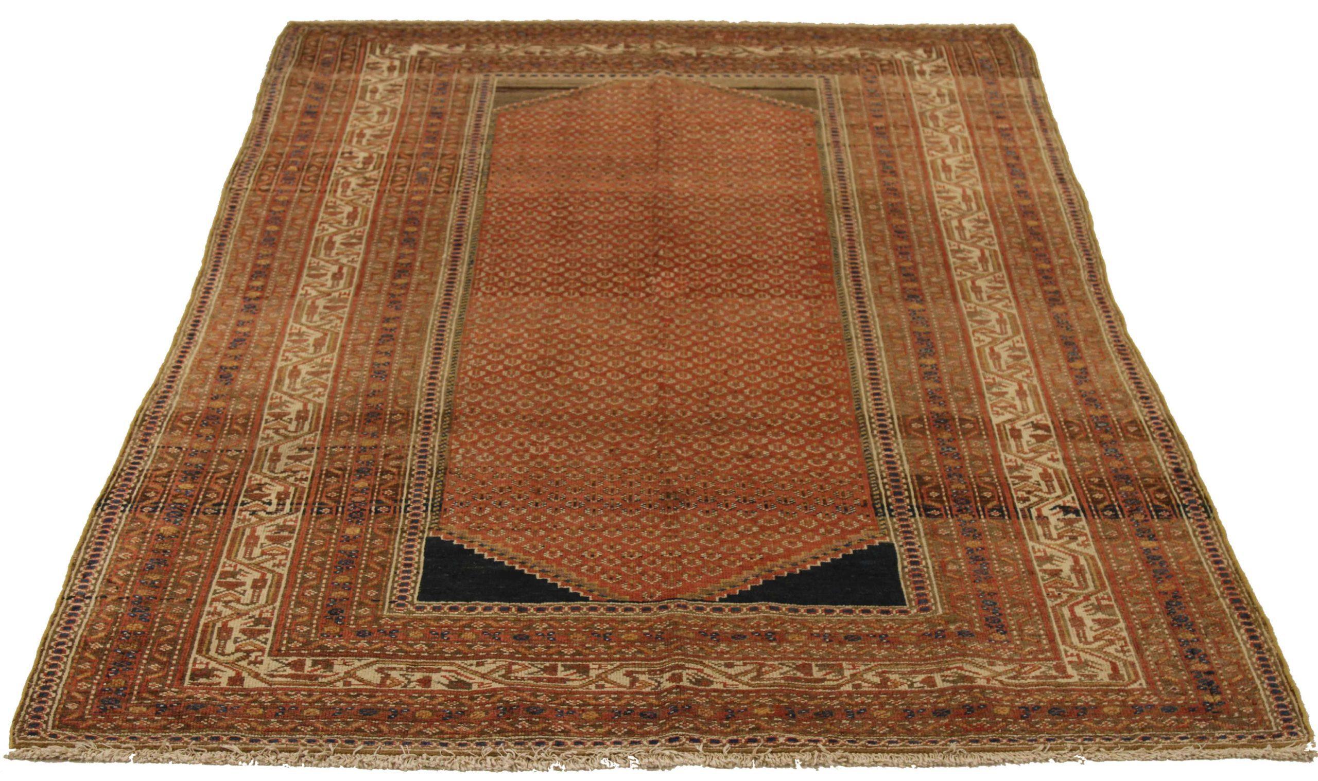 Descubre la elegancia de las alfombras persas Malayer. Diseñado con meticulosa atención al detalle, este diseño exclusivo es perfecto para realzar tu espacio.