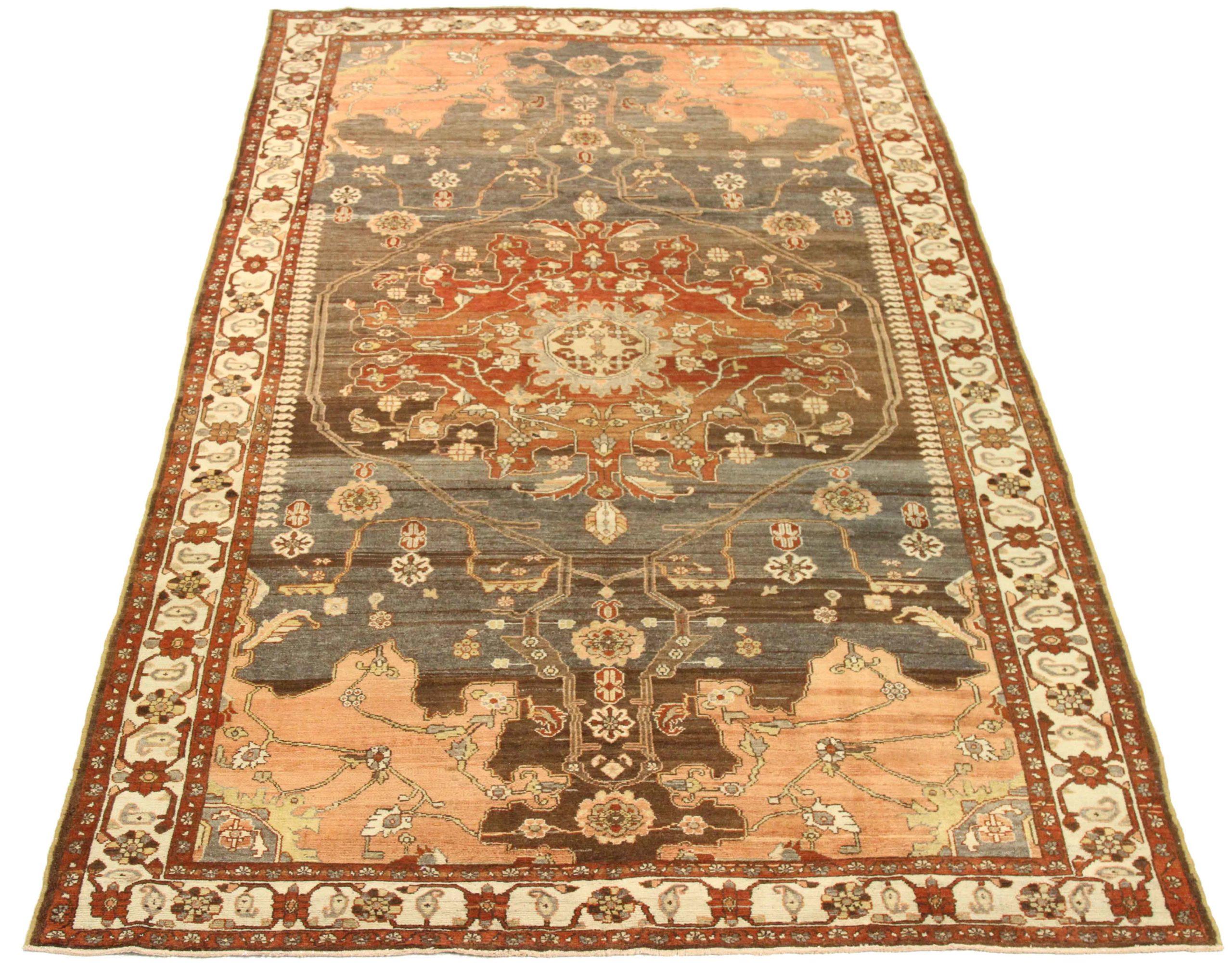 Descubre la elegancia de las alfombras persas Malayer. Diseñado con meticulosa atención al detalle, este diseño exclusivo es perfecto para realzar tu espacio.