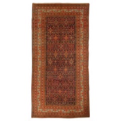 Persische Malayer-Teppiche - Wolle Schwarz Grün Rot 71475