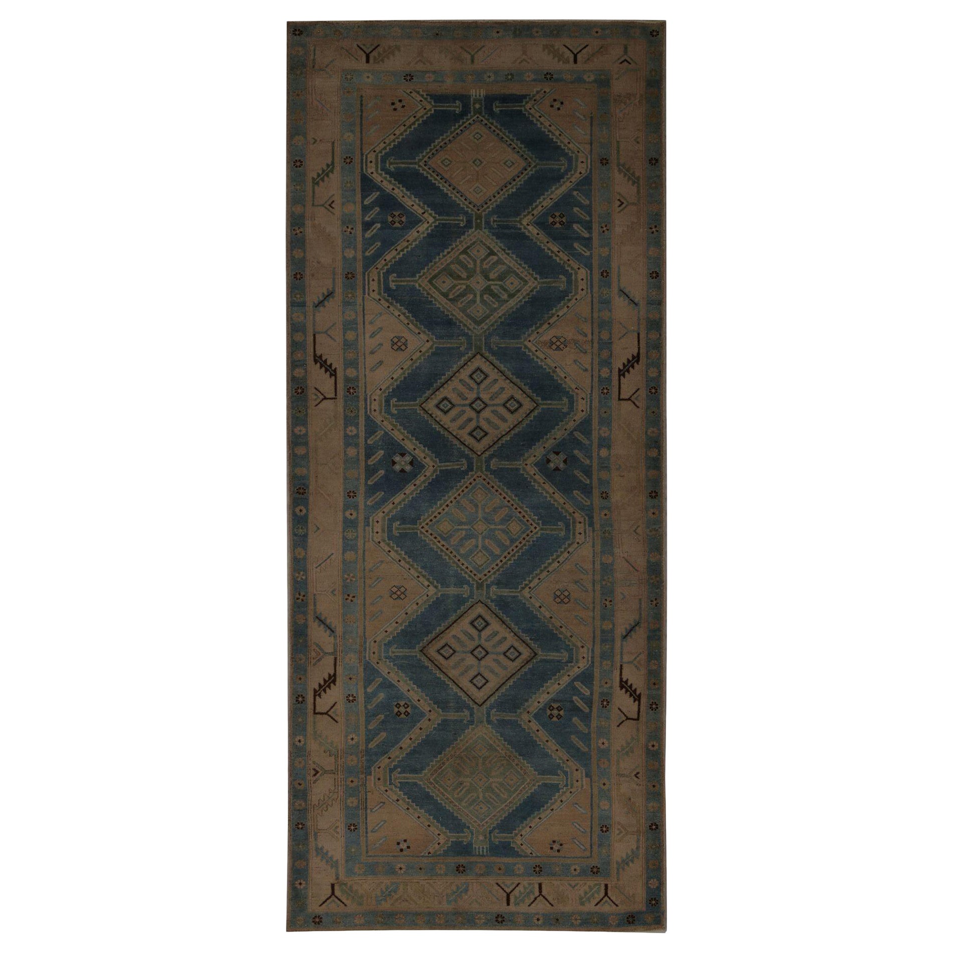 Tappeti persiani Malayer - Tappeti in lana blu grigio taupe - 96842 in vendita
