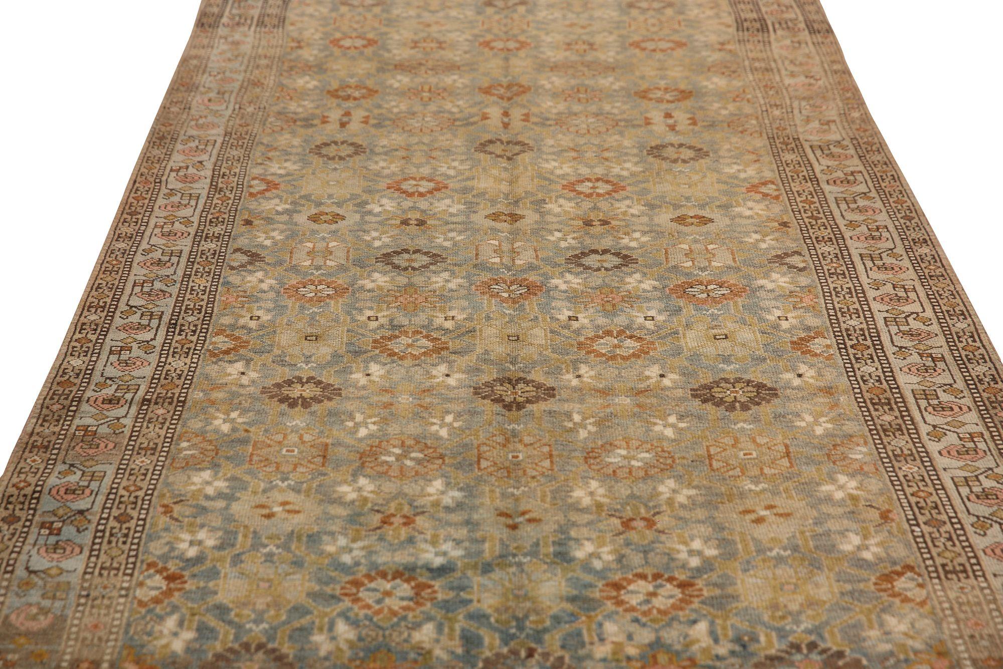 Alfombras Persas Malayer - Diseño Lana Azul Marfil Topo - 97297 en Excelente estado para la venta en Dallas, TX