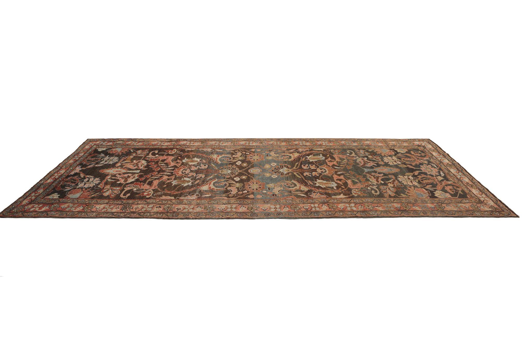 Alfombras Persas Malayer - Lana Diseño Marrón - 96732 siglo XX en venta