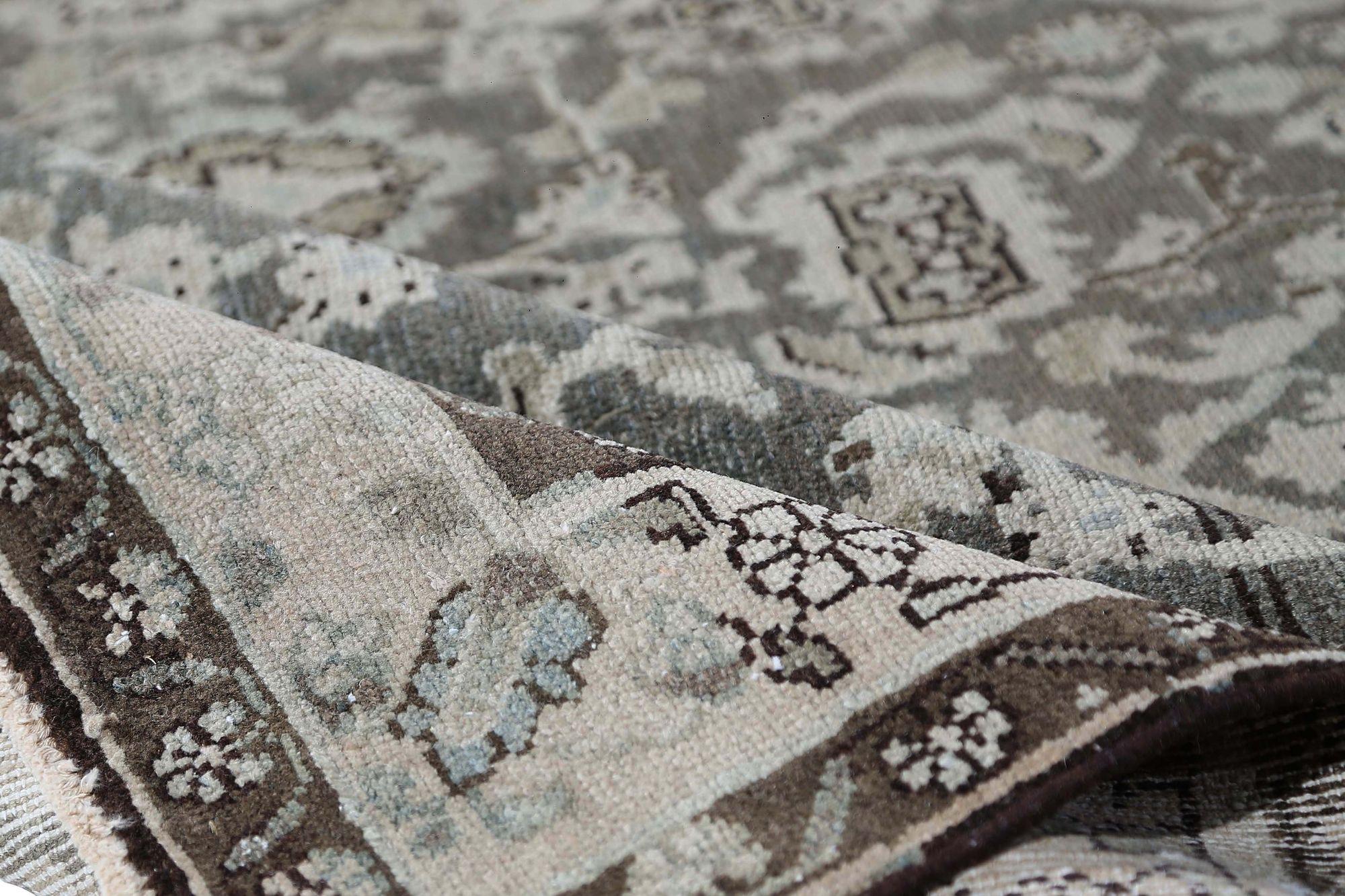 Iracheno Tappeti persiani Malayer - Design marrone in lana - 96773 in vendita