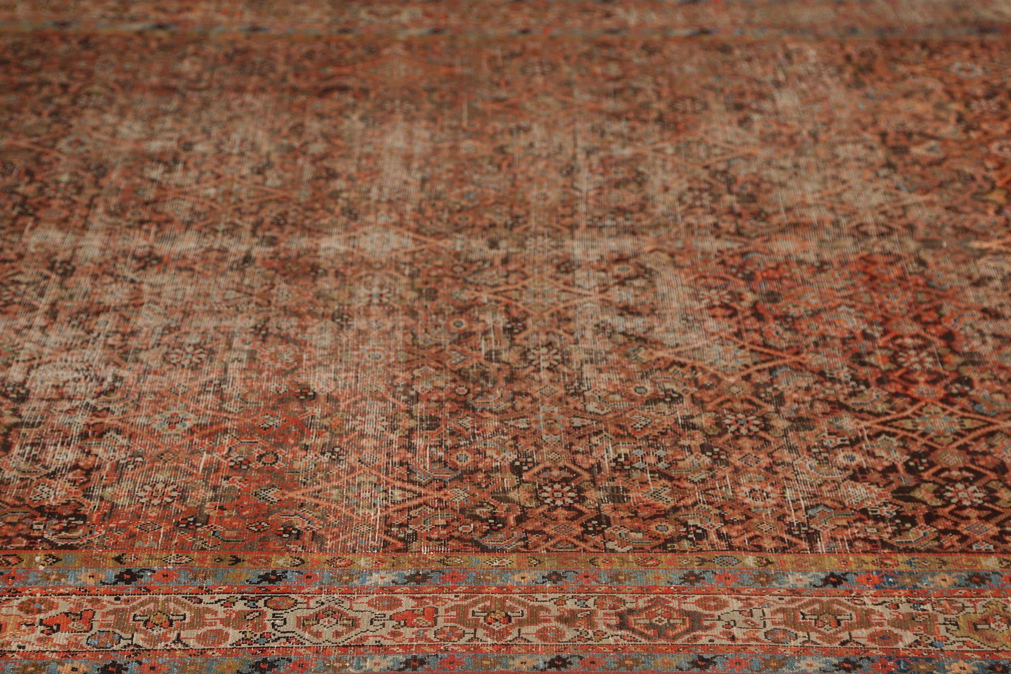 XX secolo Tappeti persiani Malayer - Design marrone in lana - 96818 in vendita