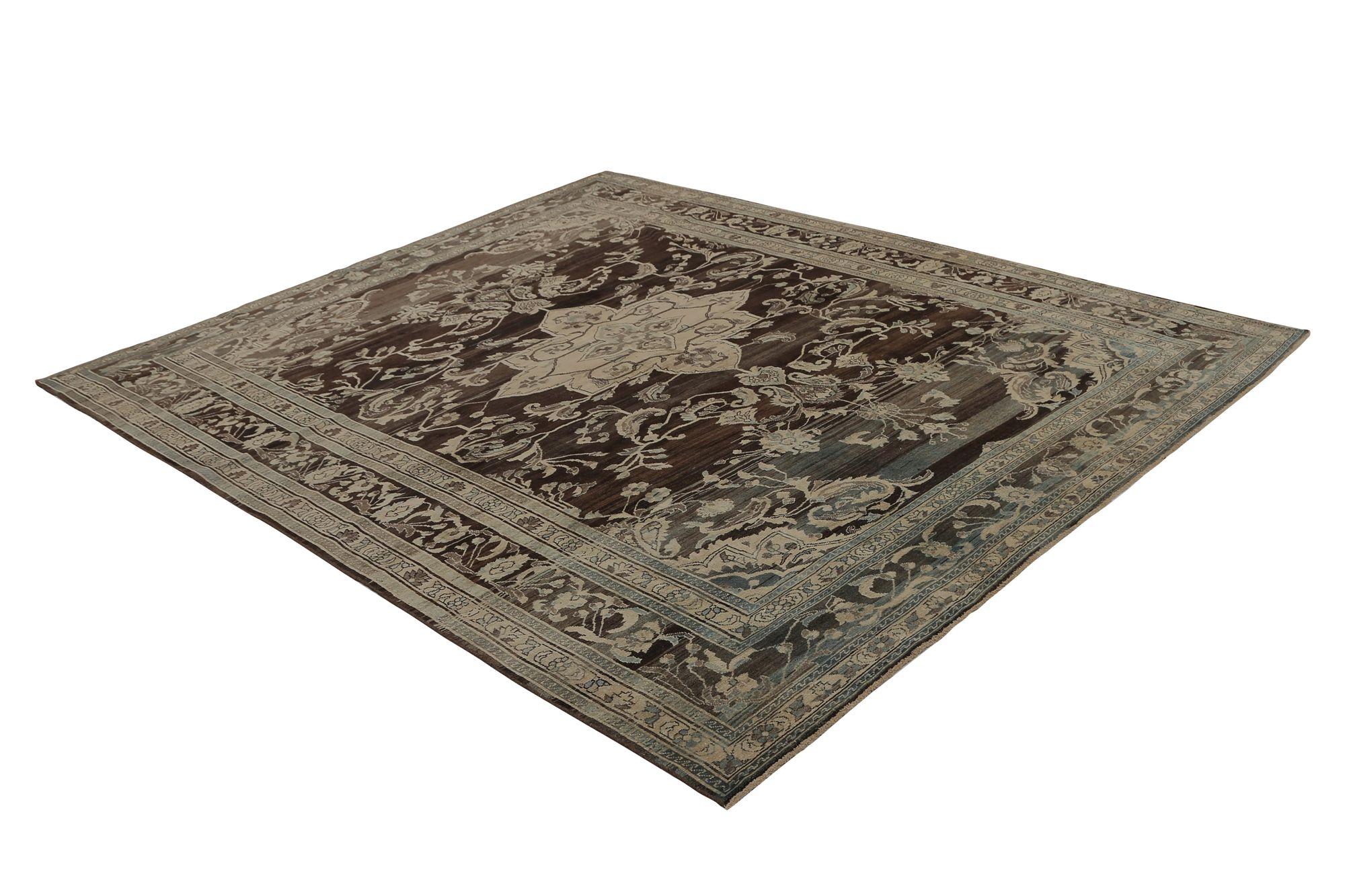 Iracheno Tappeti persiani Malayer - Design marrone in lana - 96886 in vendita