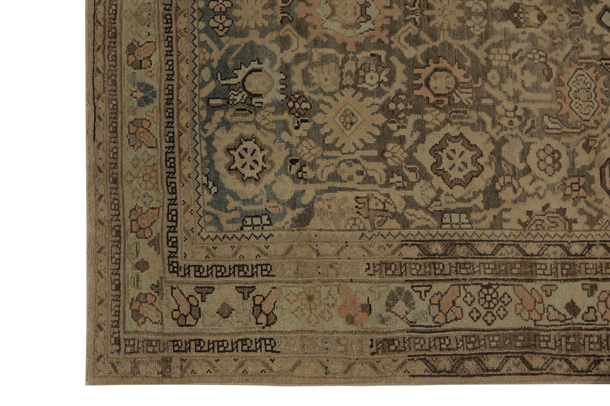 Discover the elegance of Persian Malayer featuring Area Rugs in Circa 1910. Designed with Wool and BrownIvory, this exclusive design is perfect for enhancing your space.