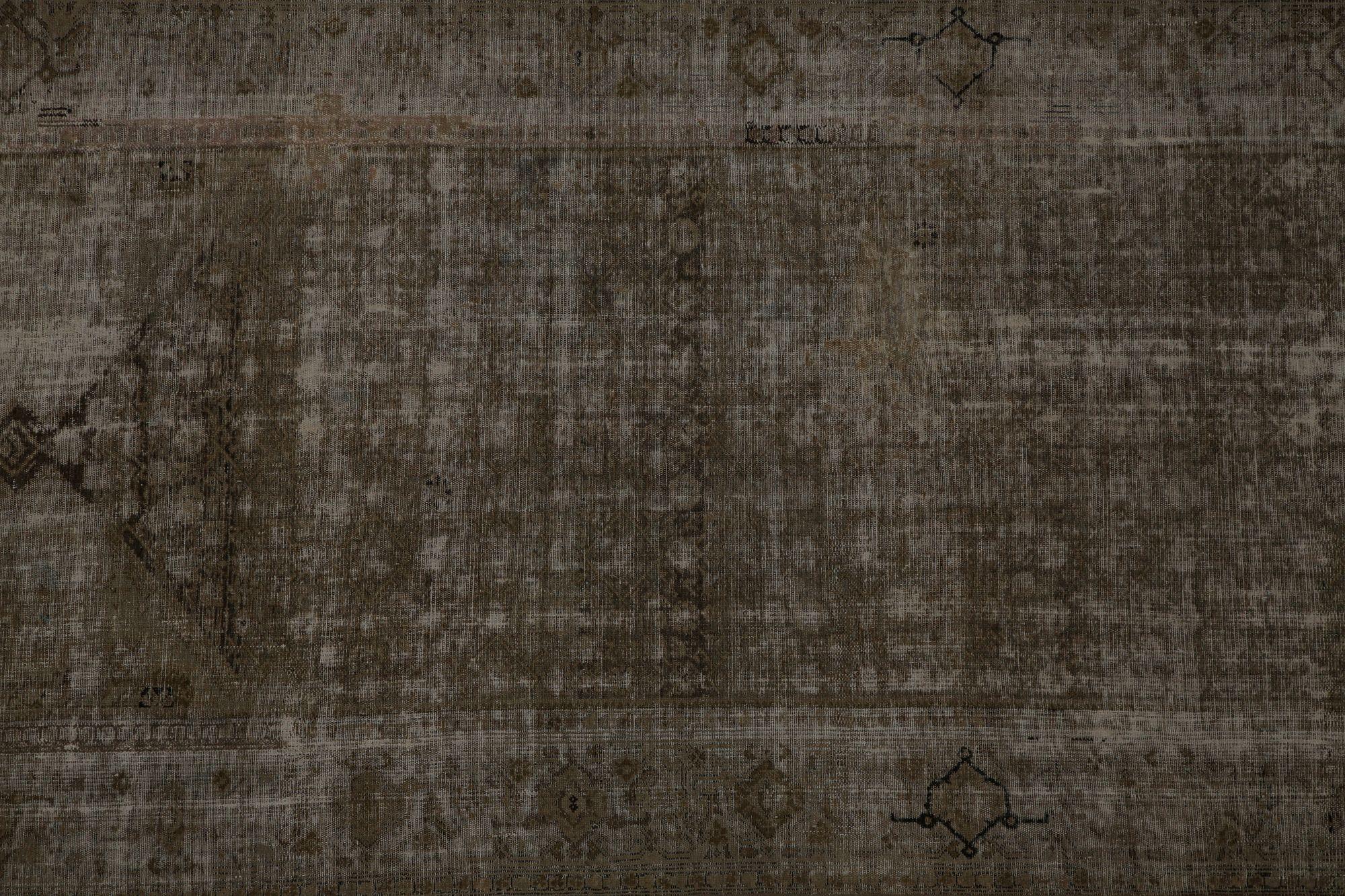 Persische Malayer Teppiche - Wolle Braun Elfenbein Taupe Design - 97787 im Zustand „Hervorragend“ im Angebot in Dallas, TX