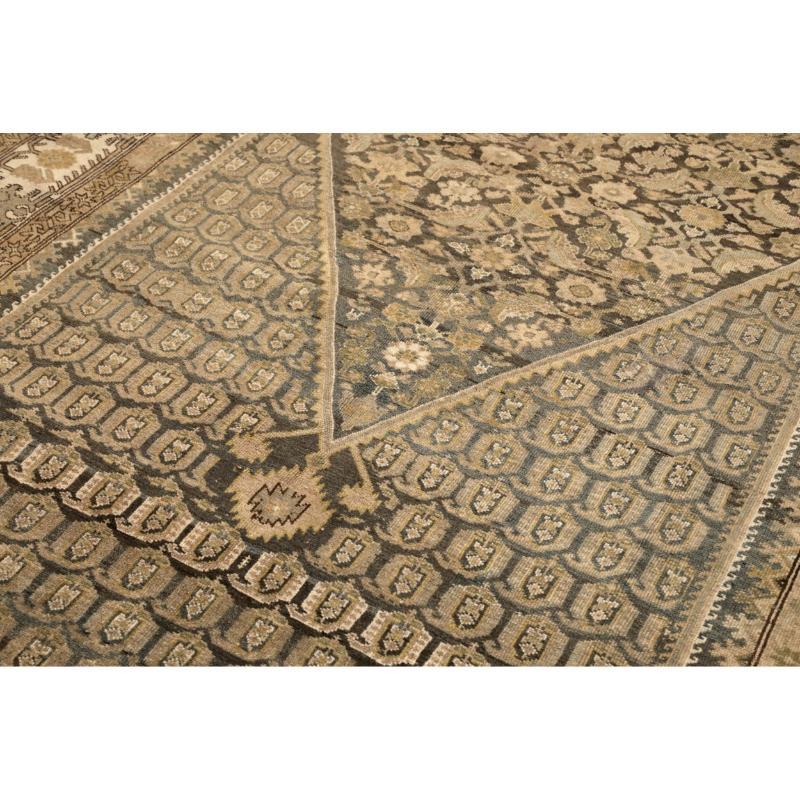 Alfombras Persas Malayer - Lana Marrón Marfil Diseño Amarillo - 94547 Iraquí en venta