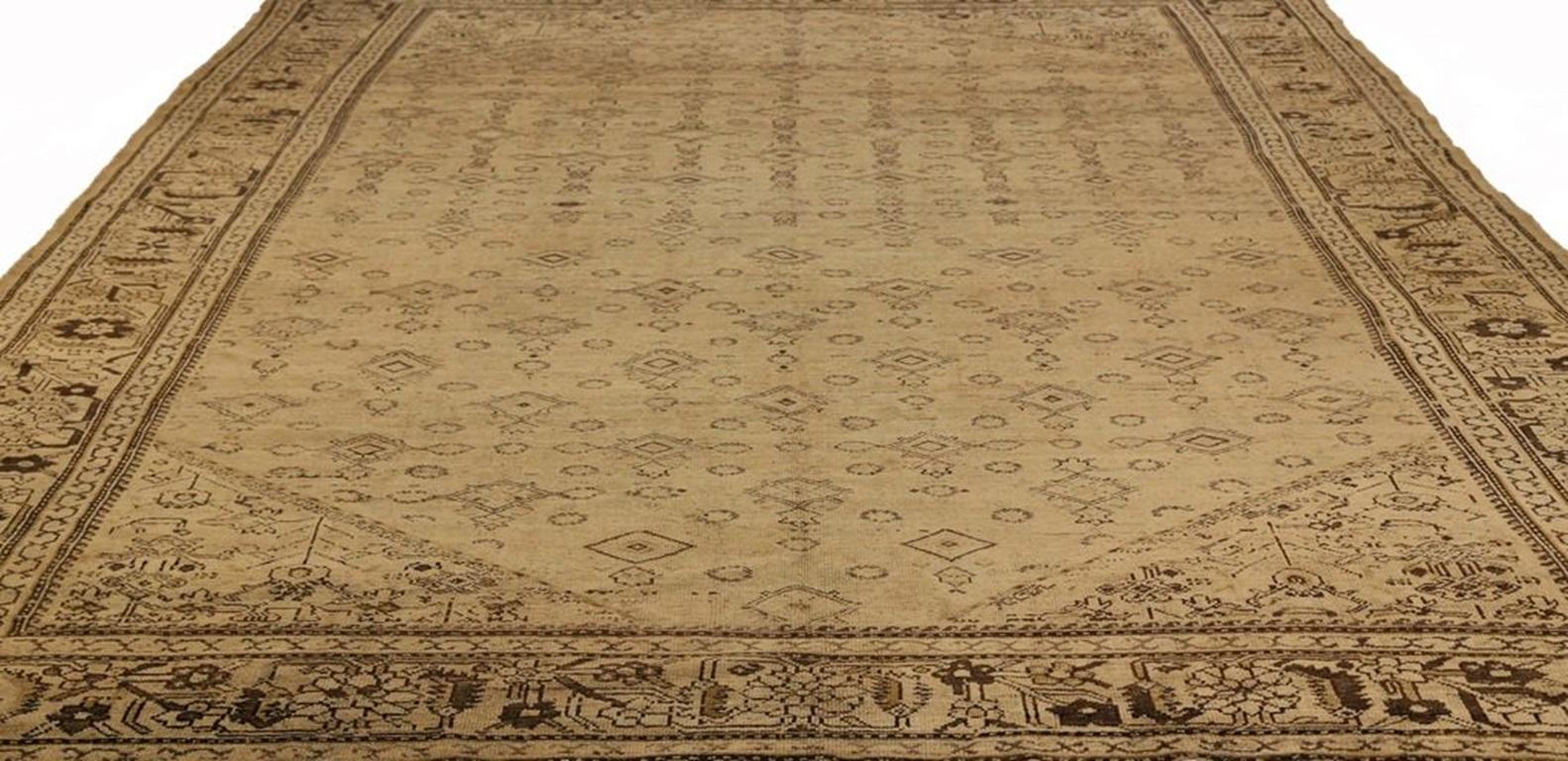 Discover the elegance of Persian Malayer featuring Area Rugs in Circa 1880. Designed with Wool and BrownTaupe, this exclusive design is perfect for enhancing your space.