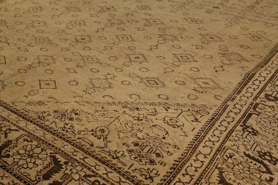 Iracheno Tappeti persiani Malayer - Lana Marrone Taupe Design - 75940 in vendita