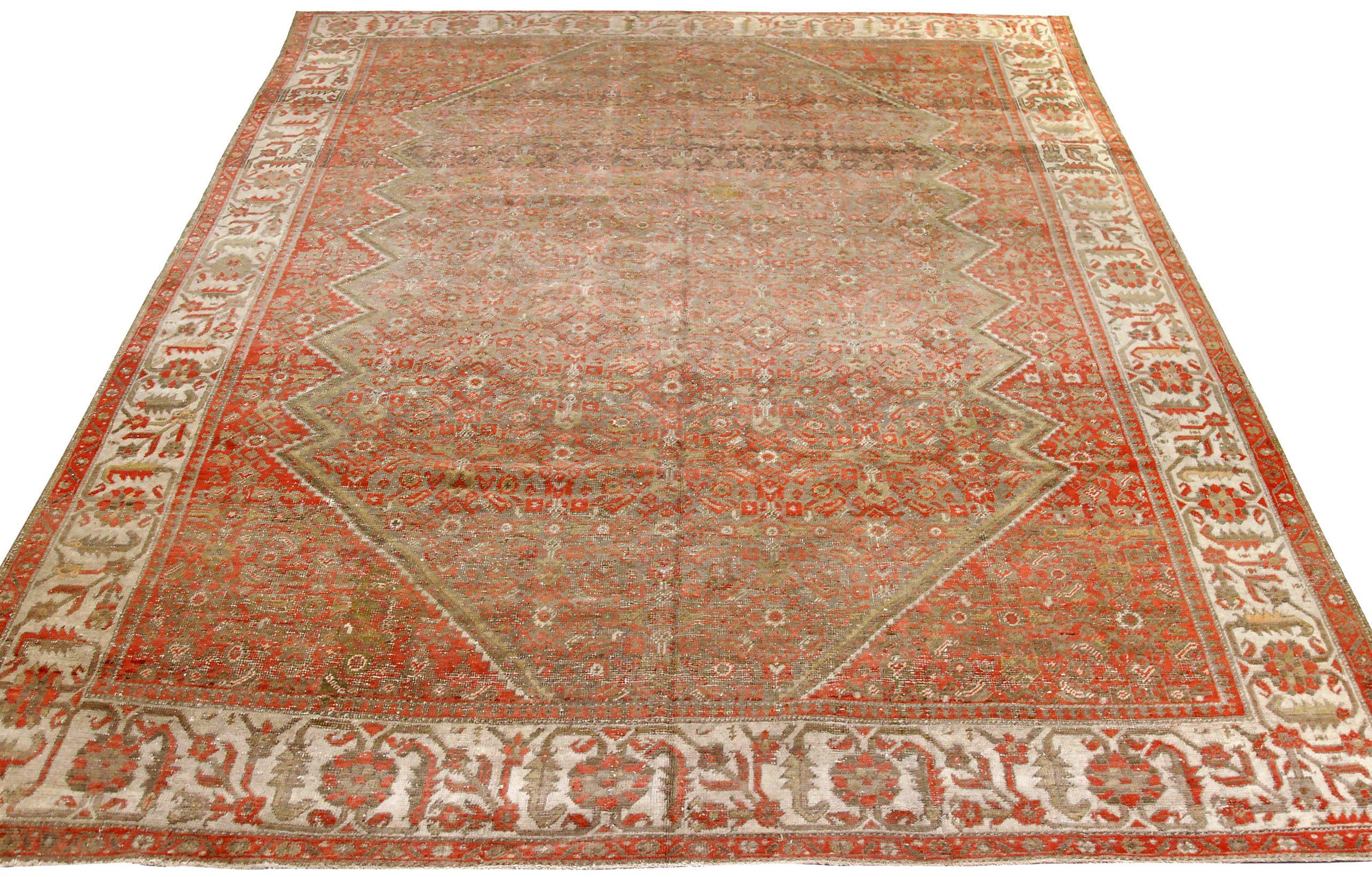 Discover the elegance of Persian Malayer featuring Area Rugs in Circa 1880. Designed with Wool and GreenIvoryRed, this exclusive design is perfect for enhancing your space.