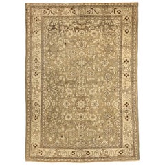 Tappeti persiani Malayer - Lana Avorio Taupe Design - 76011