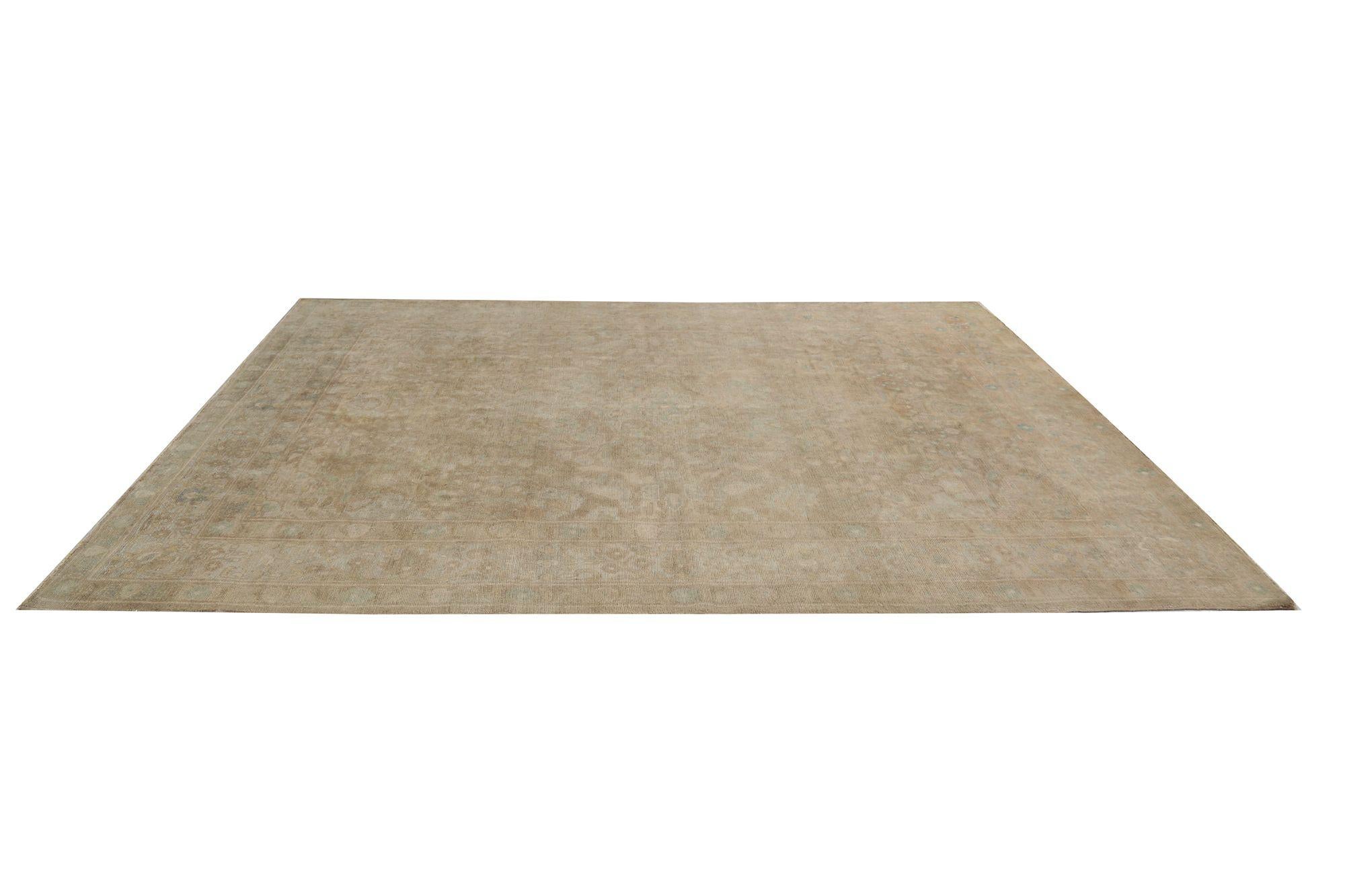 Persische Malayer-Teppiche - Wolle Hellblau Taupe Design - 97782 (20. Jahrhundert) im Angebot