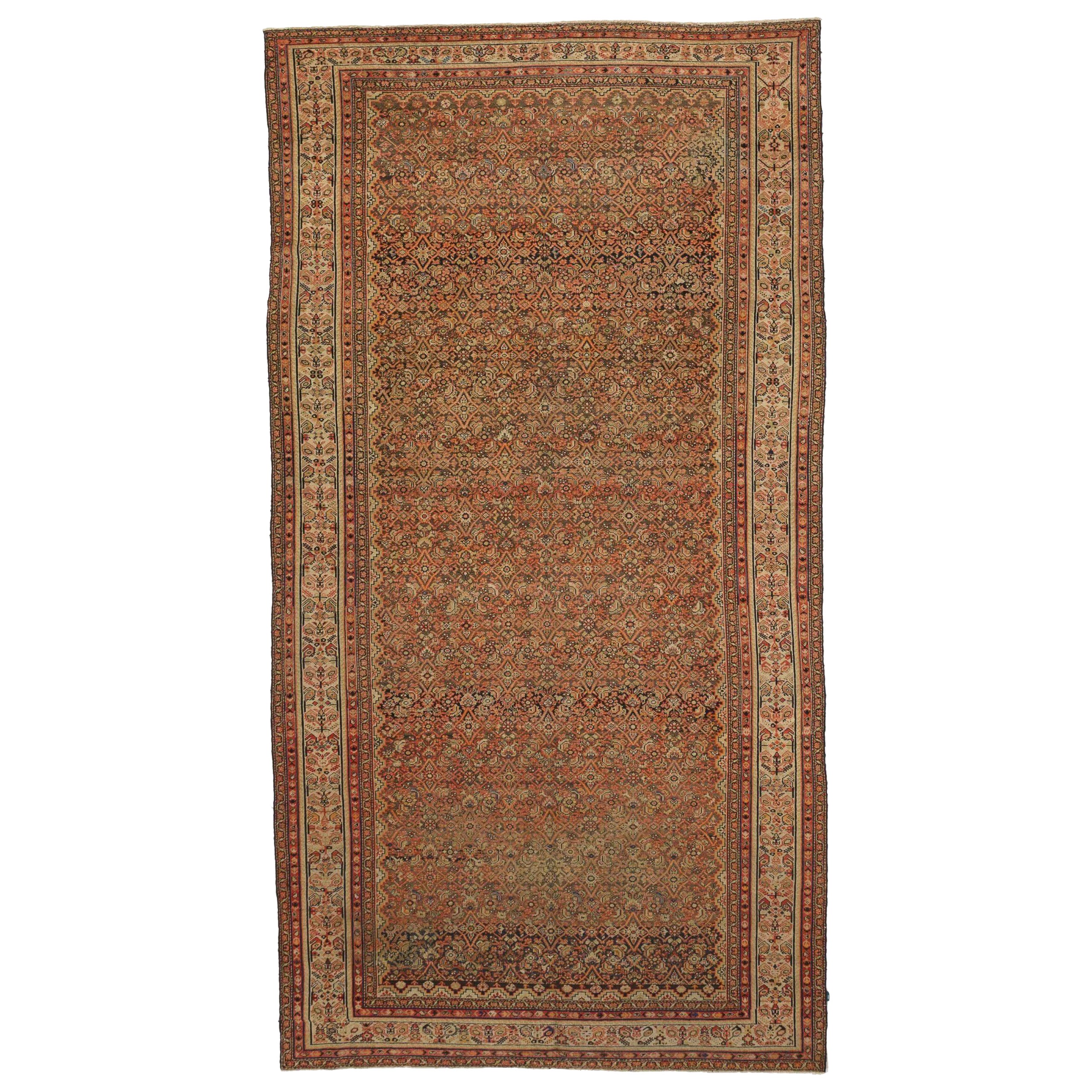 Persische Malayer-Teppiche - Wolle Rot 10600