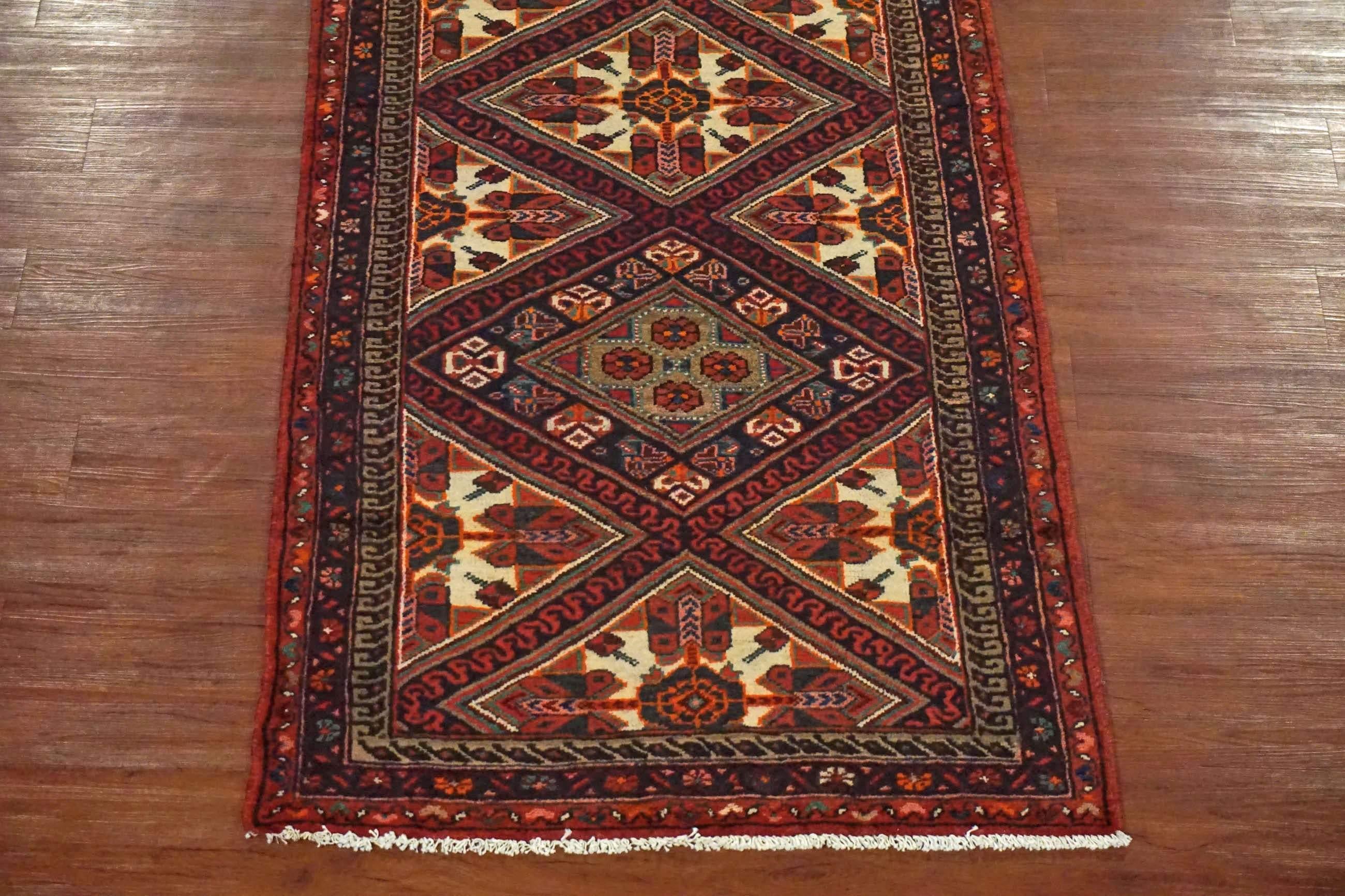 Mid-20th Century Persian Malayer Gallery Runner, circa 1940 For Sale