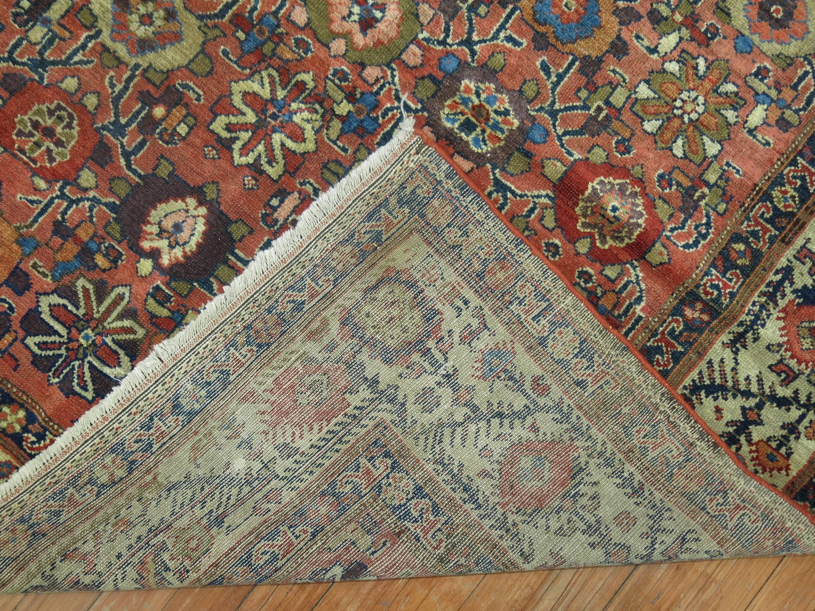 Tabriz Zabihi Collection Persian Malayer Mini Khani Rug For Sale