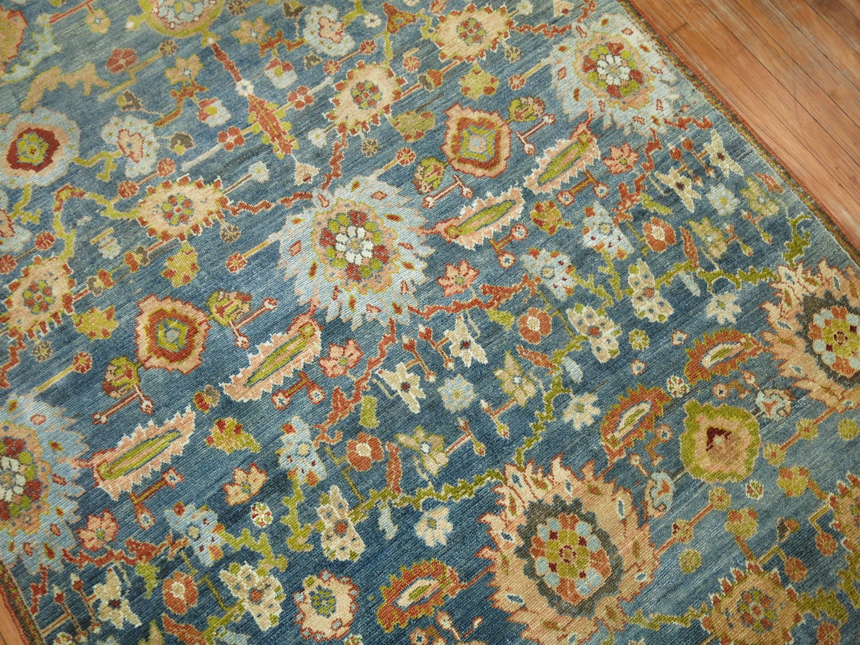 Zabihi Collection Stunning Antique Persian Malayer Gallery Rug For Sale 6
