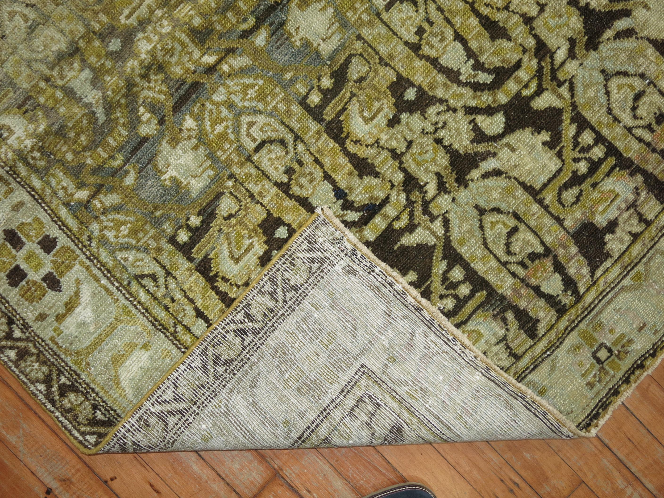 Malayer-Teppich aus persischem Holz (Handgeknüpft) im Angebot