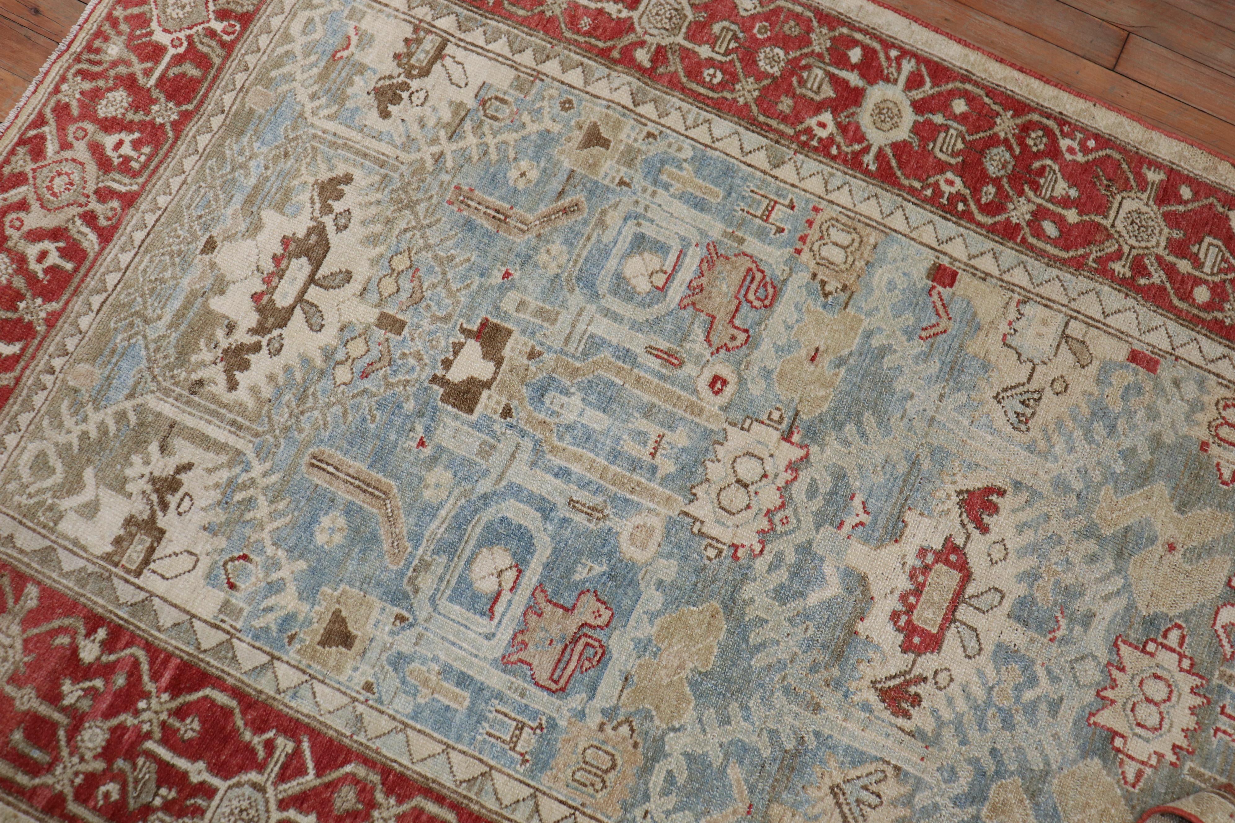  Persian Malayer Rug In Good Condition For Sale In New York, NY