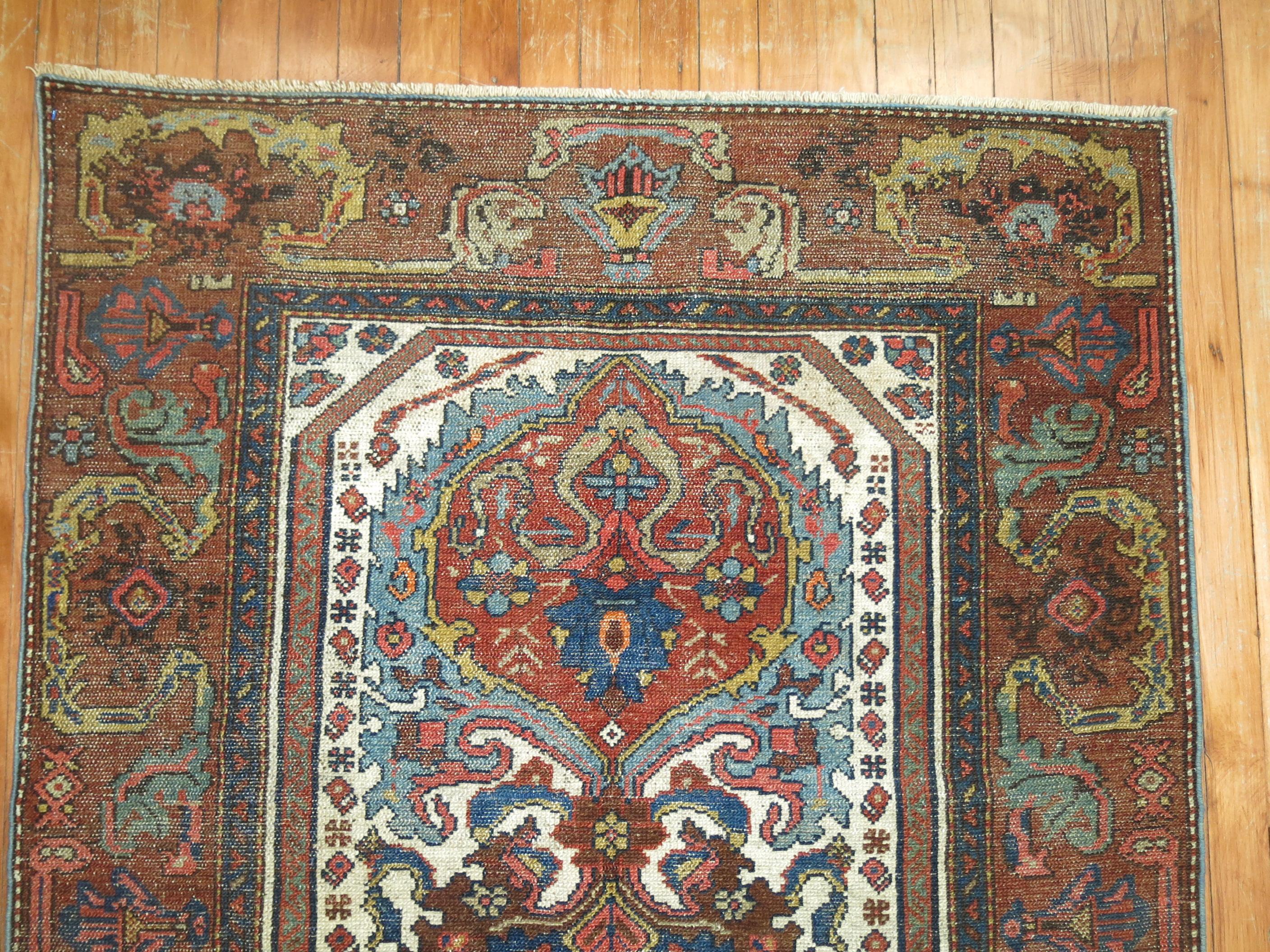 20th Century Persian Malayer Rug For Sale