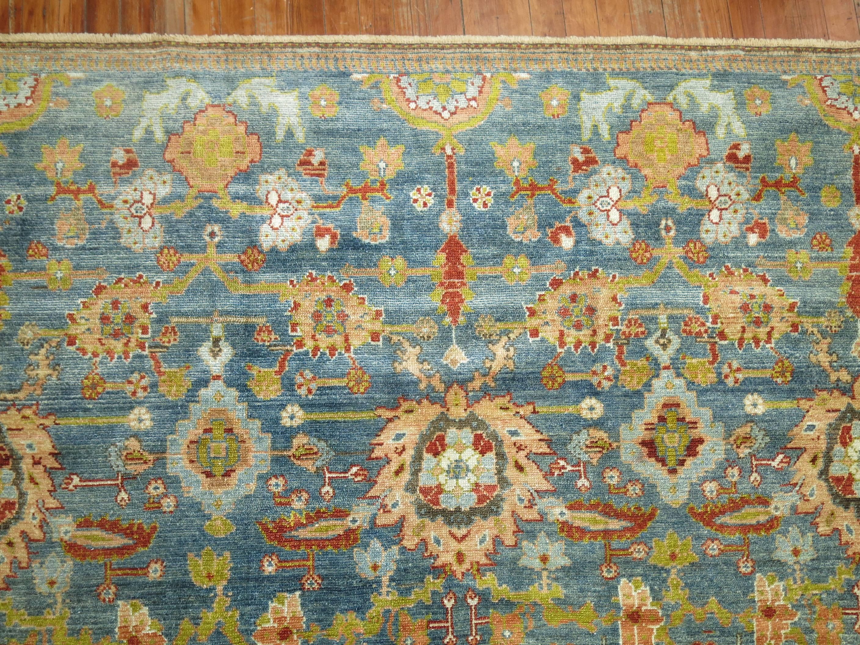 Zabihi Collection Stunning Antique Persian Malayer Gallery Rug For Sale 1