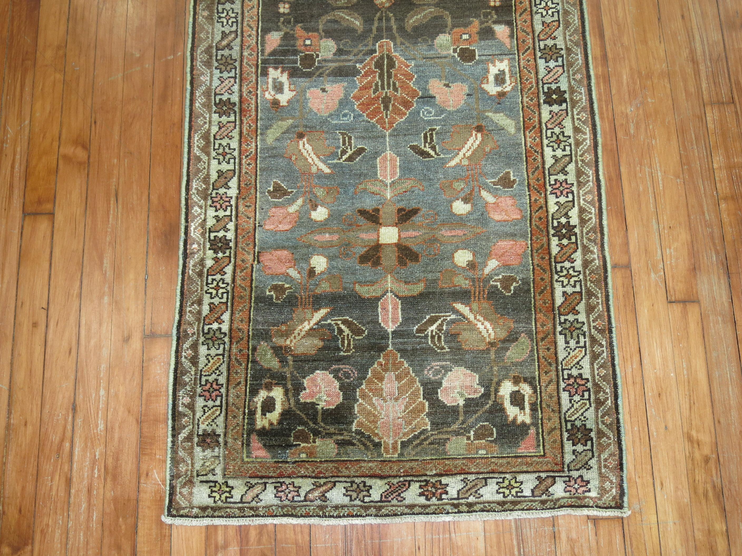 Persian Malayer Runner In Good Condition In New York, NY