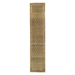 Tappeto persiano Malayer Runner, circa 1880 - 52085