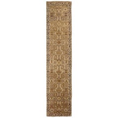 Tappeto persiano Malayer Runner, circa 1880 - 52155