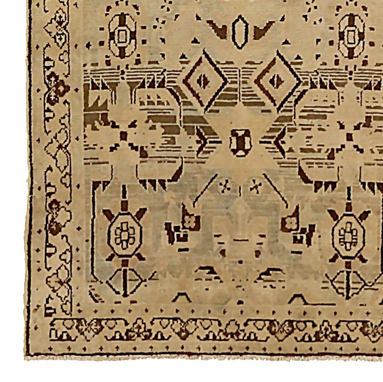 Persischer Malayer-Läufer Circa 1880 - 52139 (Asiatisch) im Angebot