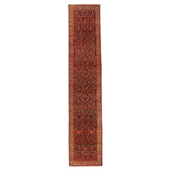 Tappeto Persiano Malayer - Lana Avorio Blu Navy Rosso 73327