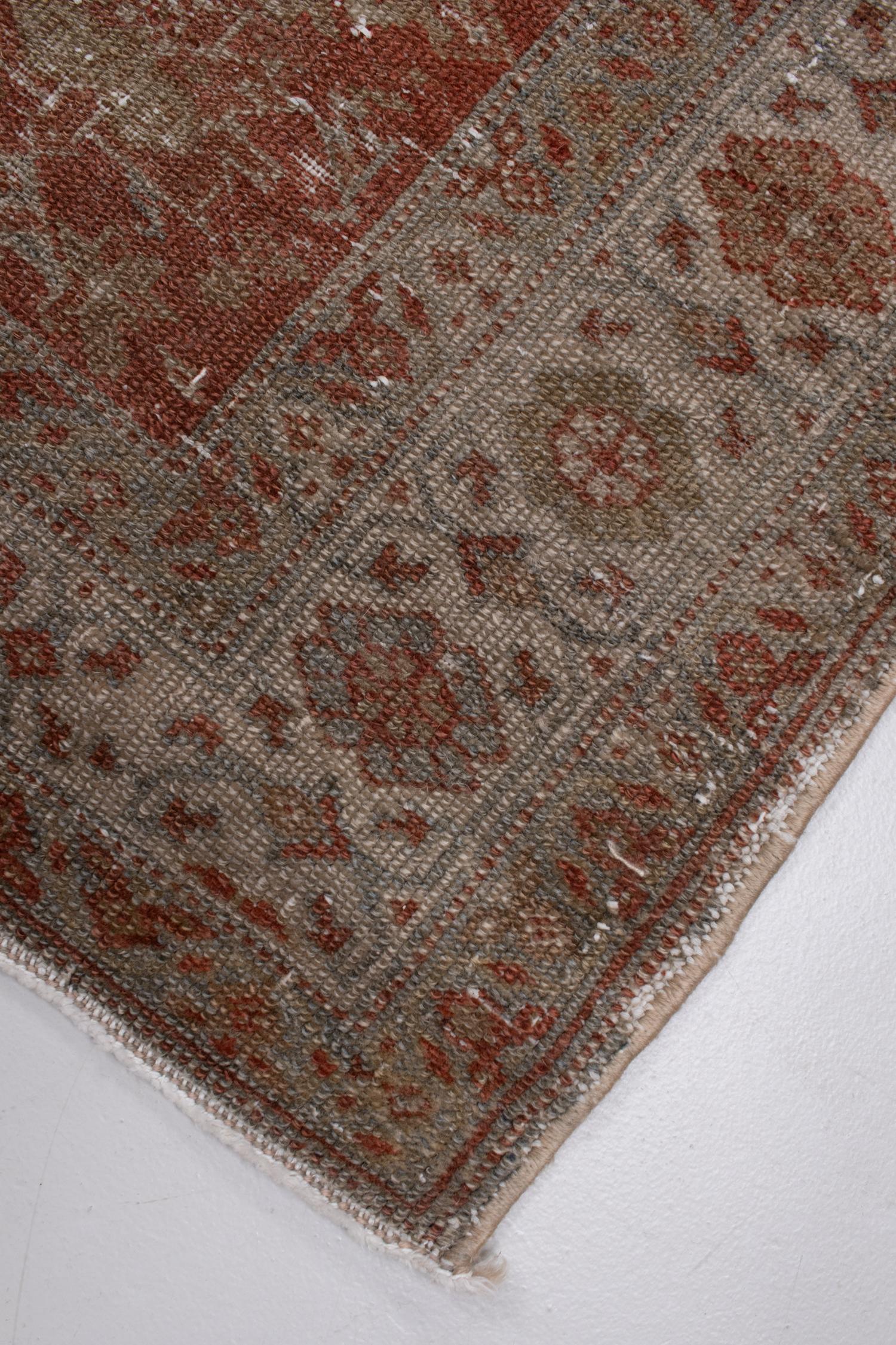 Wool Persian Malayer Runner Rug For Sale