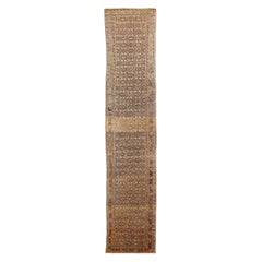 Tappeto Persiano Malayer - Lana Marrone Avorio 73988