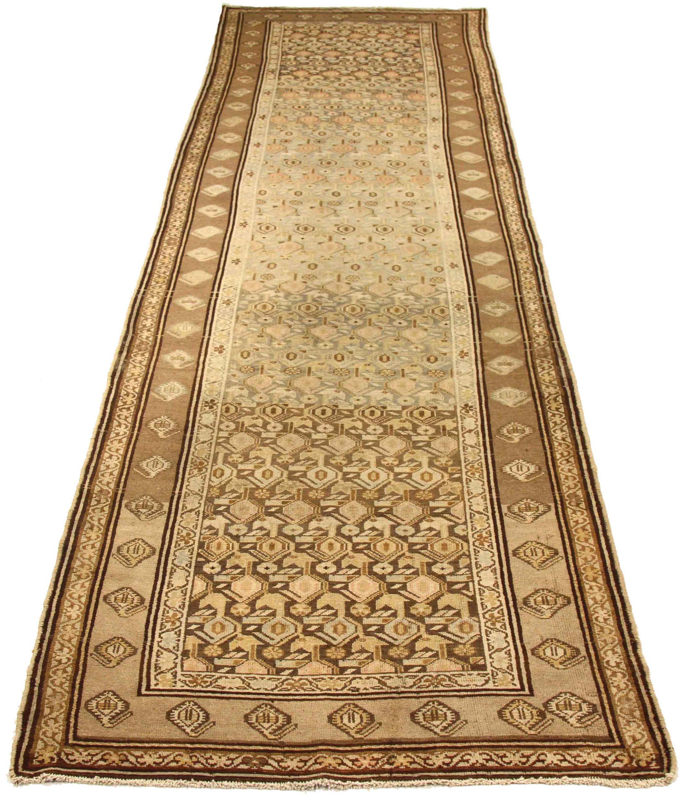 Discover the elegance of Persian Malayer featuring Runner Rug in Circa 1880. Designed with Wool and BrownIvory, this exclusive design is perfect for enhancing your space.