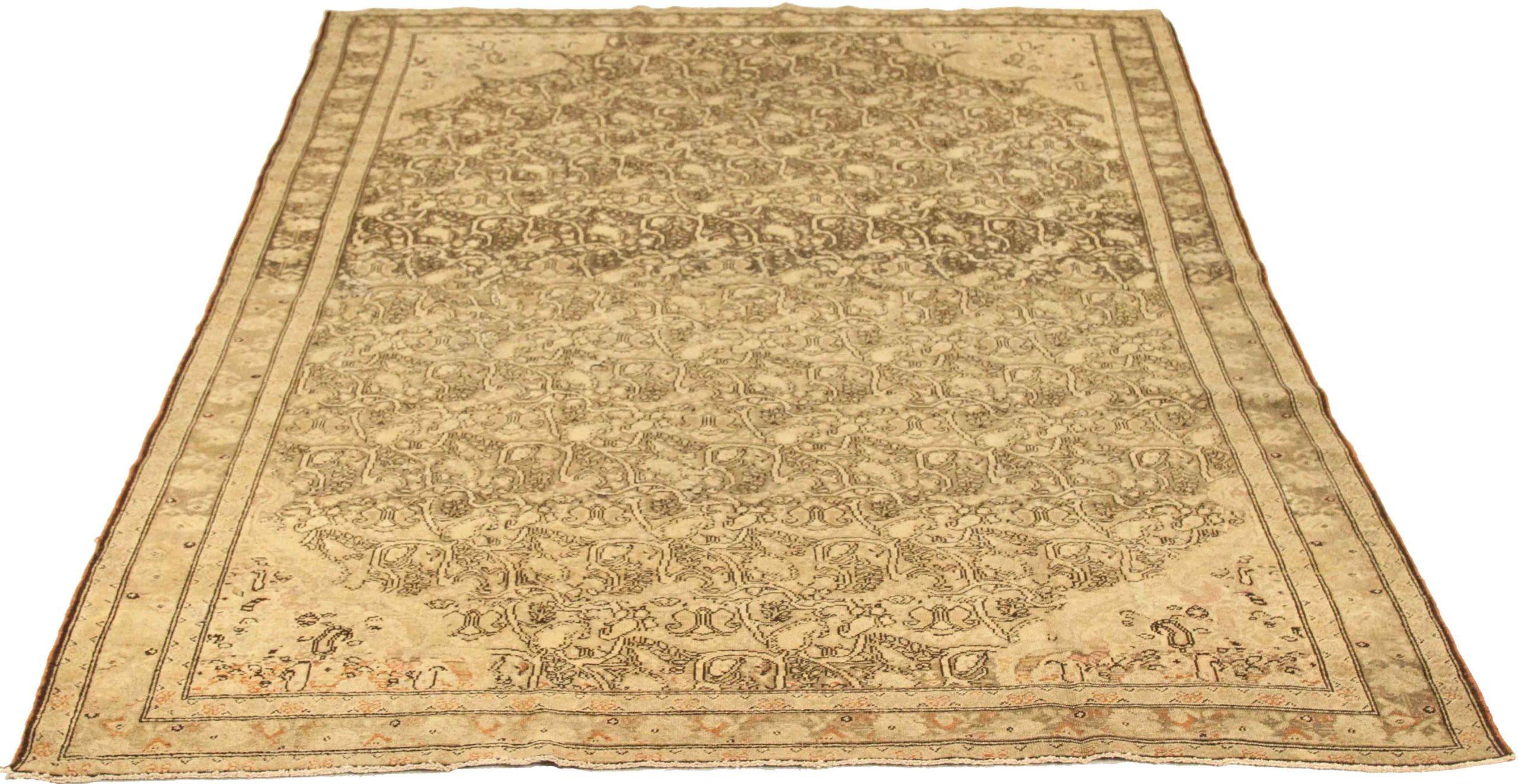 Discover the elegance of Persian Malayer featuring Small Rug in Circa 1880. Designed with Wool and BrownIvory, this exclusive design is perfect for enhancing your space.
