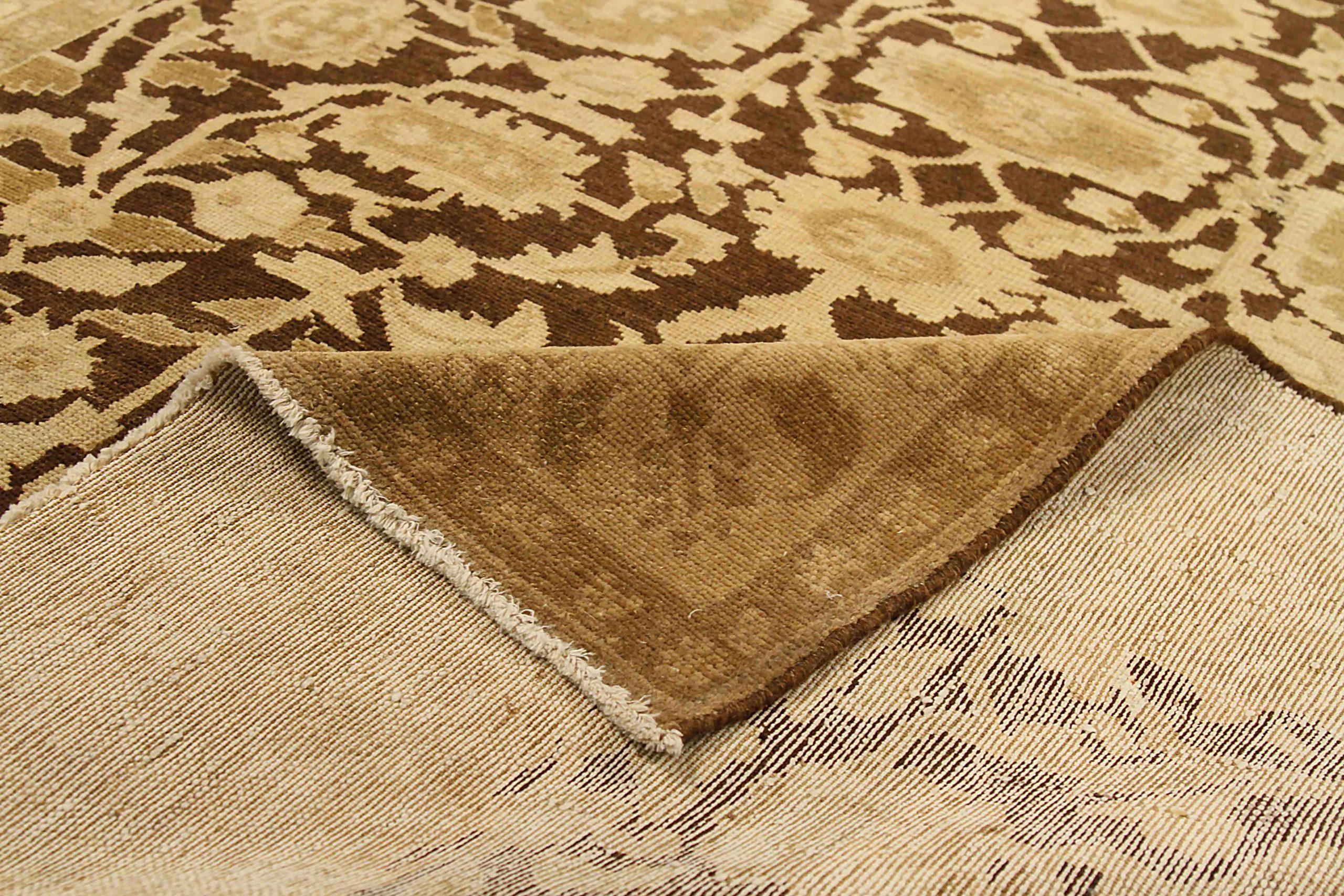 Alfombra Persa Malayer Pequeña - Lana Marrón Marfil Topo 73310 en Excelente estado para la venta en Dallas, TX
