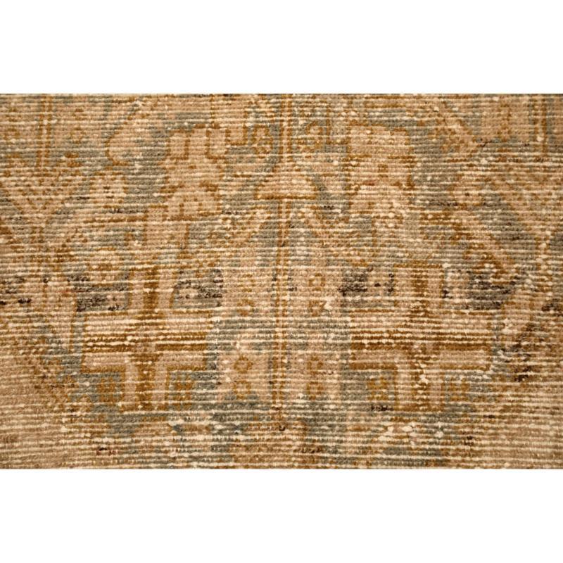 Tappeto persiano Malayer Small - Disegno in lana blu e marrone - 94584 In condizioni ottime in vendita a Dallas, TX