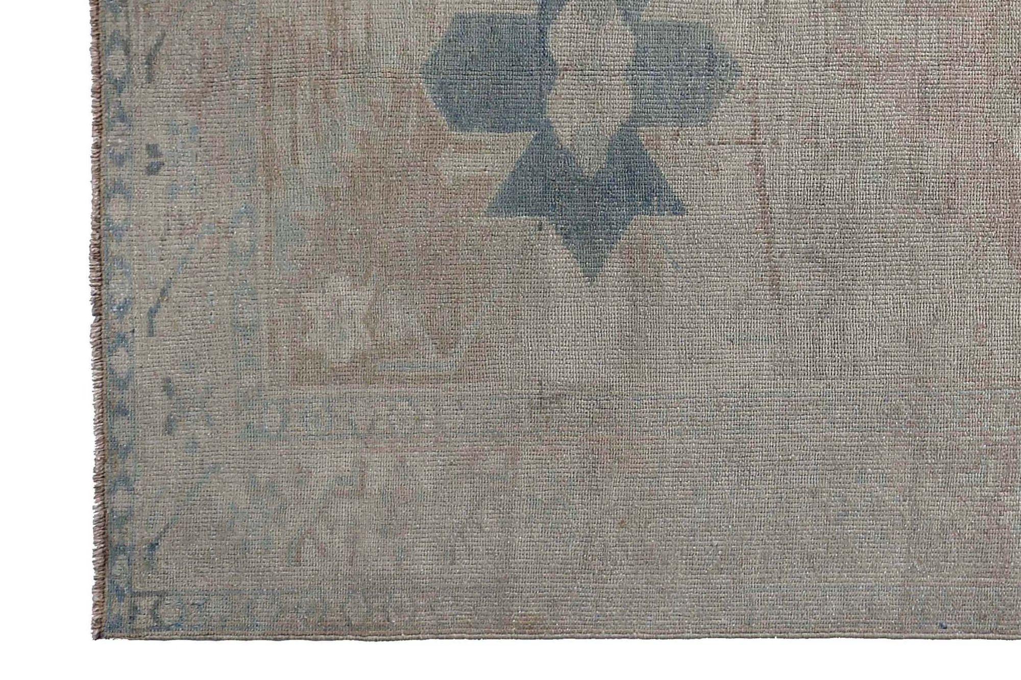Persischer Malayer Kleiner Teppich - Wolle Blau Rosa Taupe Design - 97604 (20. Jahrhundert) im Angebot